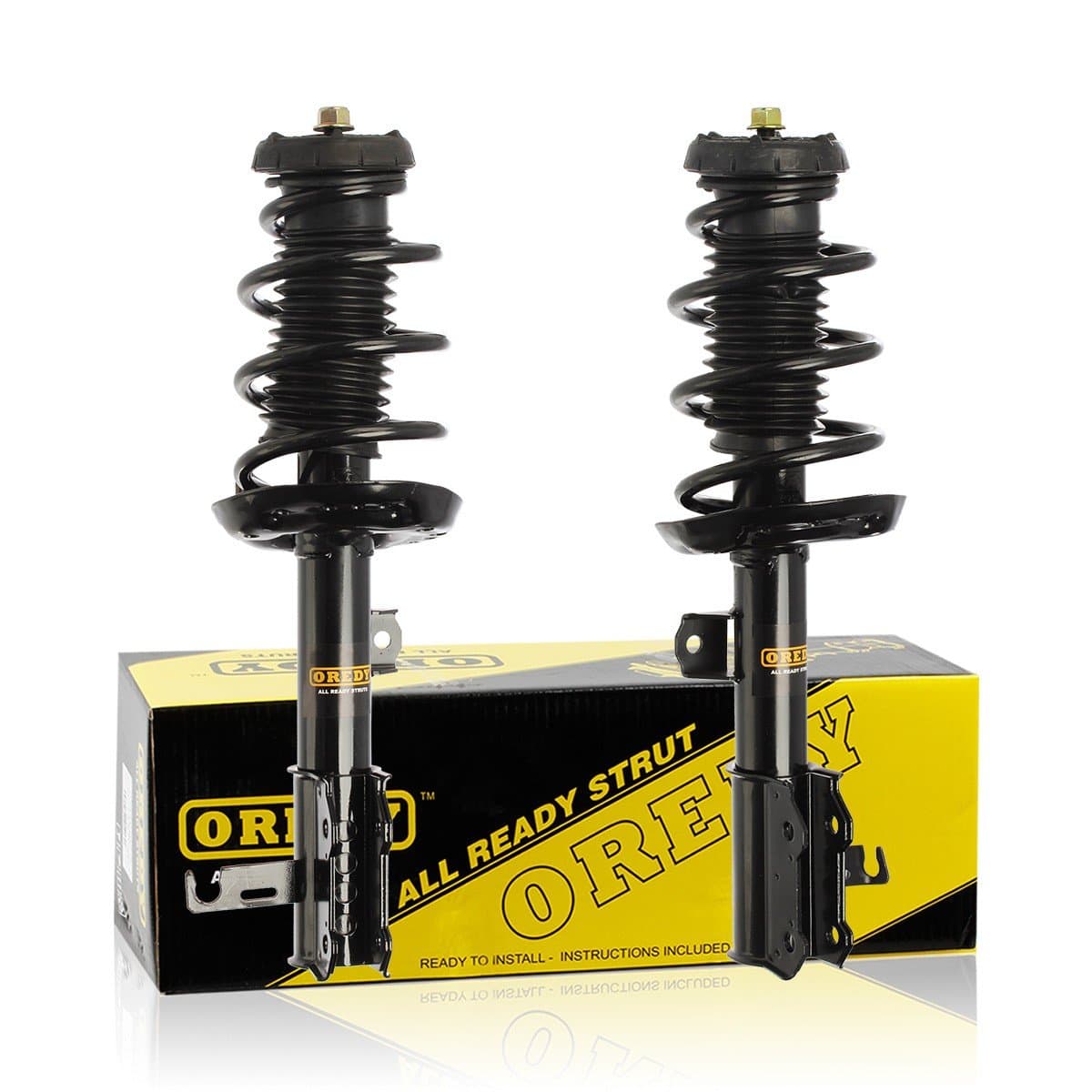 OREDY Shocks Struts 2PCS Front Struts Complete Struts Assembly 11881 11882 Coil Spring Suspension Struts Compatible with Cruze 2011 2012 Shocks and Struts