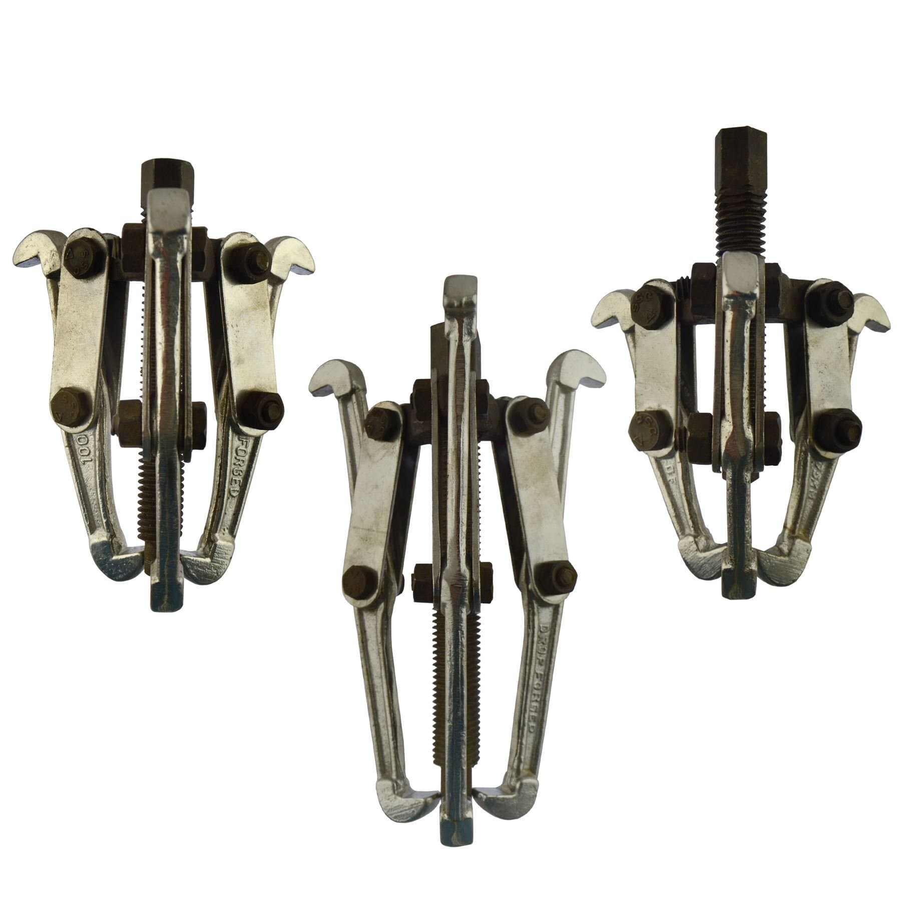 AB Tools Gear Puller 3 Leg Hub Bearing Removal Pulley Tool Set 3" 4" 6" Internal External