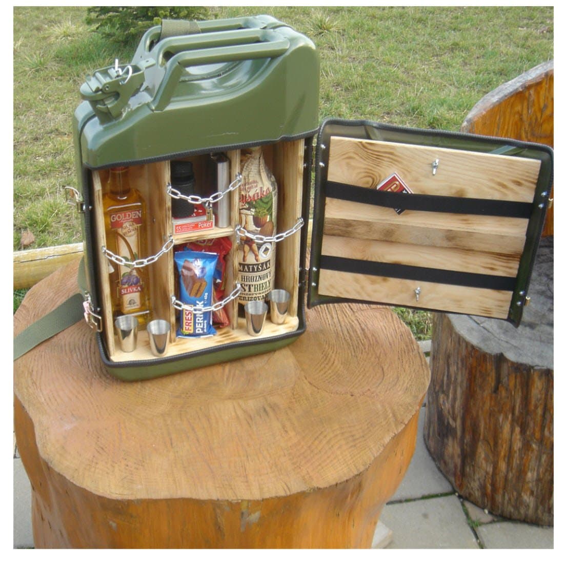 ARGENT1 Jerry can 20l army mini bar [Energy Class A+]