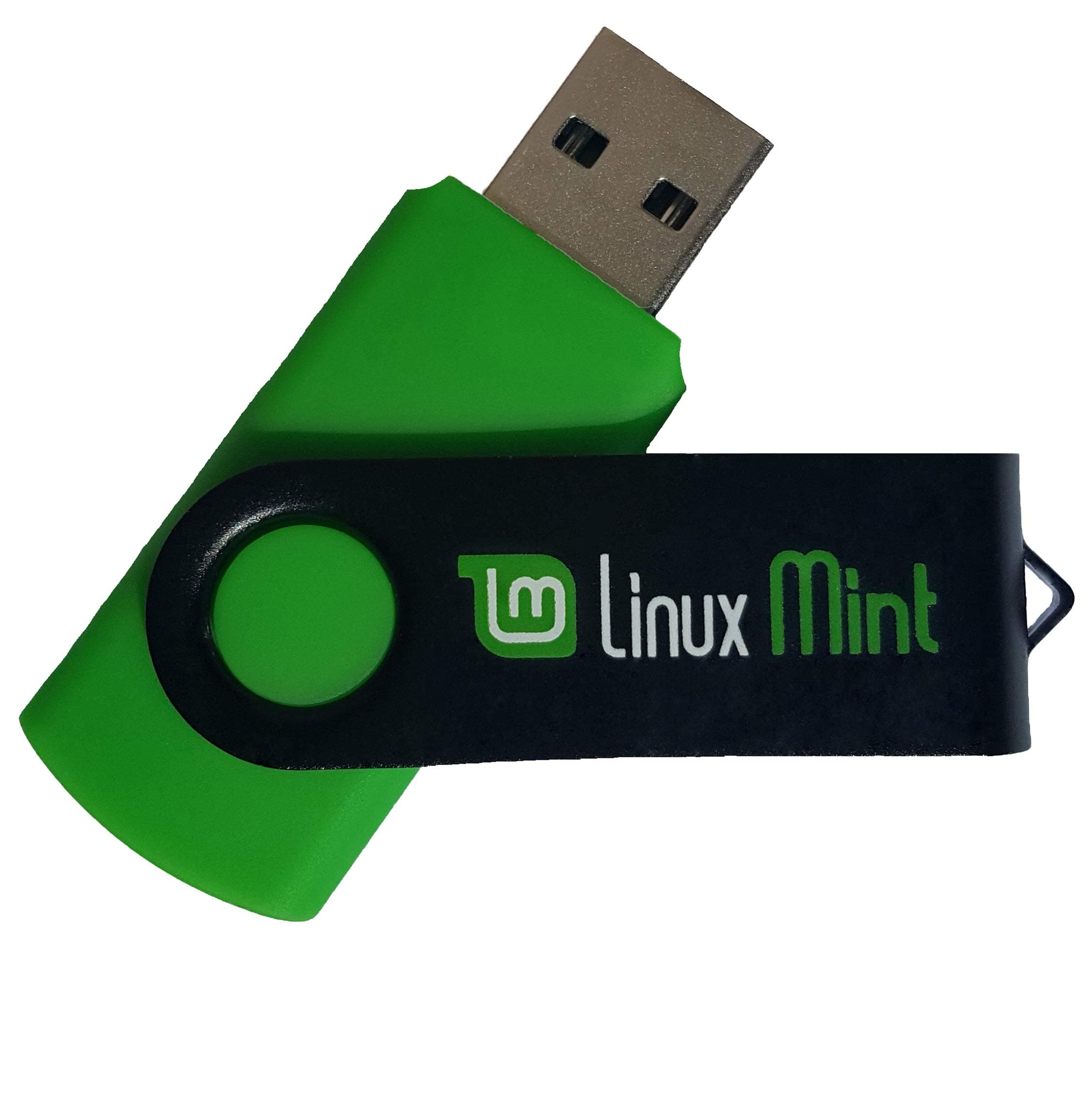 Linux Builder Learn How to Use , Mint Cinnamon 20 Bootable 8GB USB Flash Drive - Includes Boot Repair and Install Guide