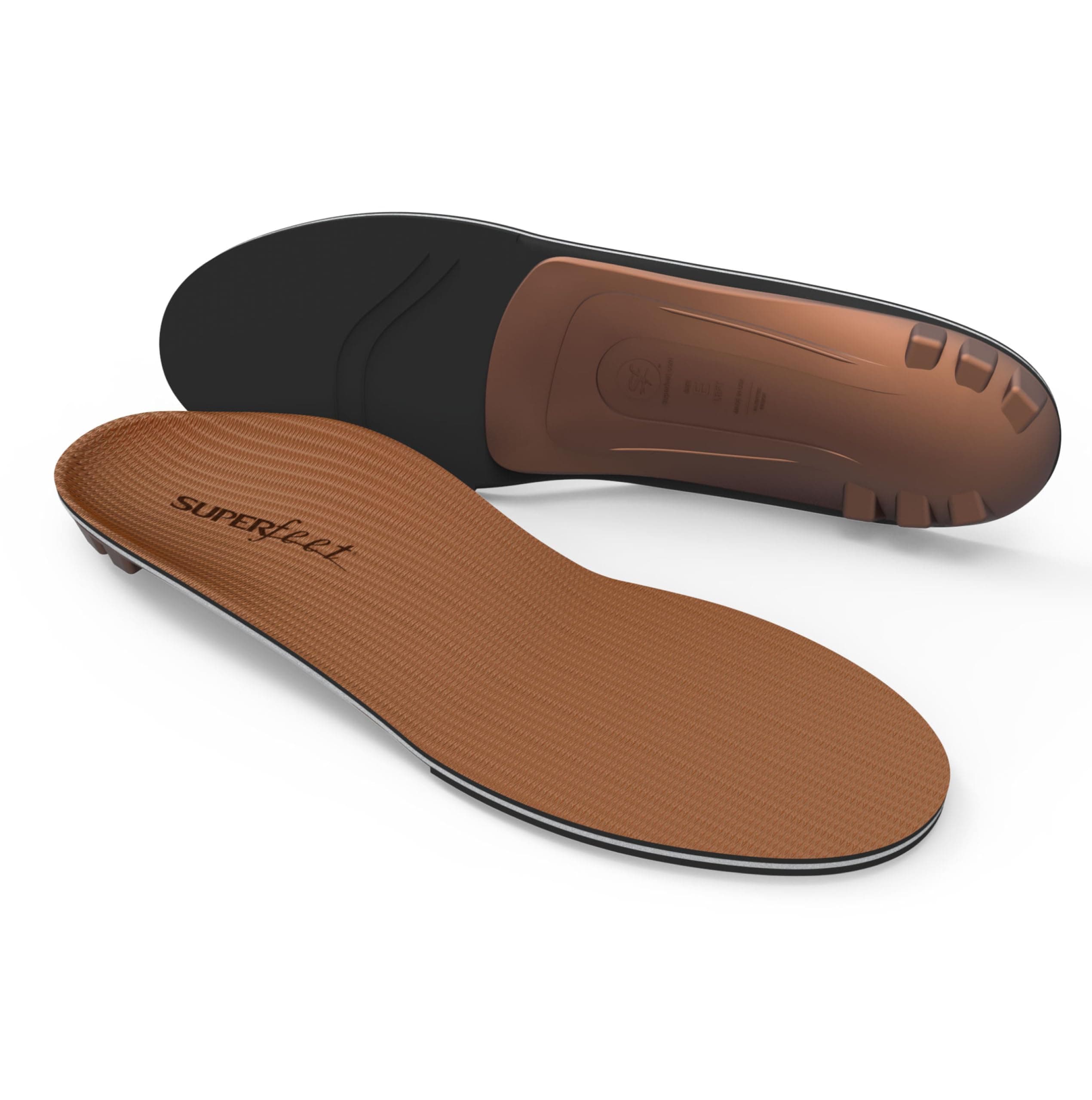 All-Purpose Memory Foam Support Insoles (Copper) for Active Lifestyle with Memory Foam Cushioning - 11.5-13 Men / 12.5-14 Women