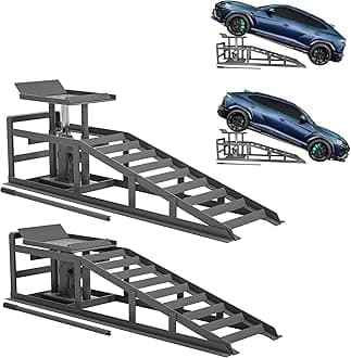 GarveeTechHydraulic car ramps, Grey