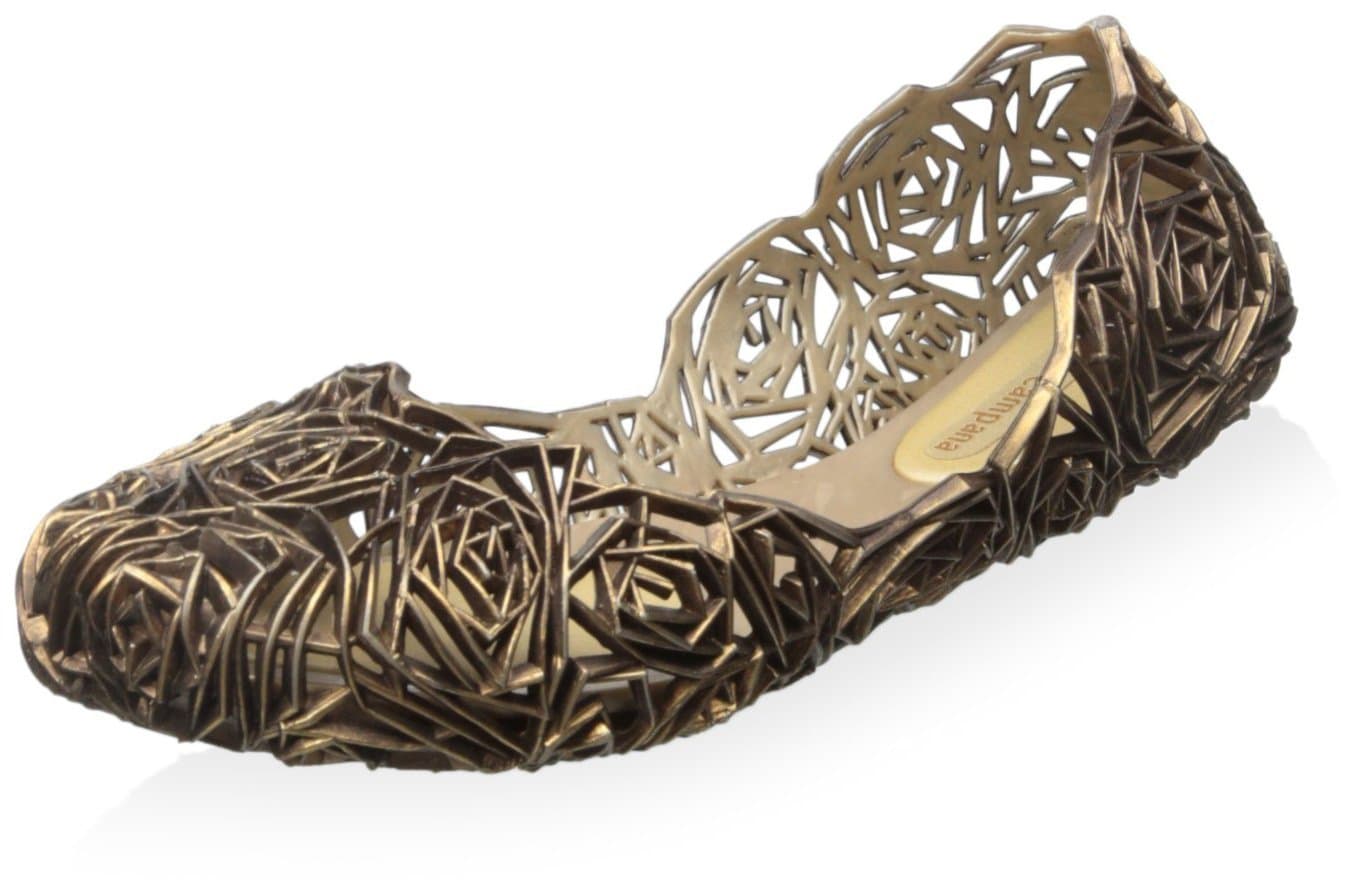 Melissa Women's Campana Flat, Brown