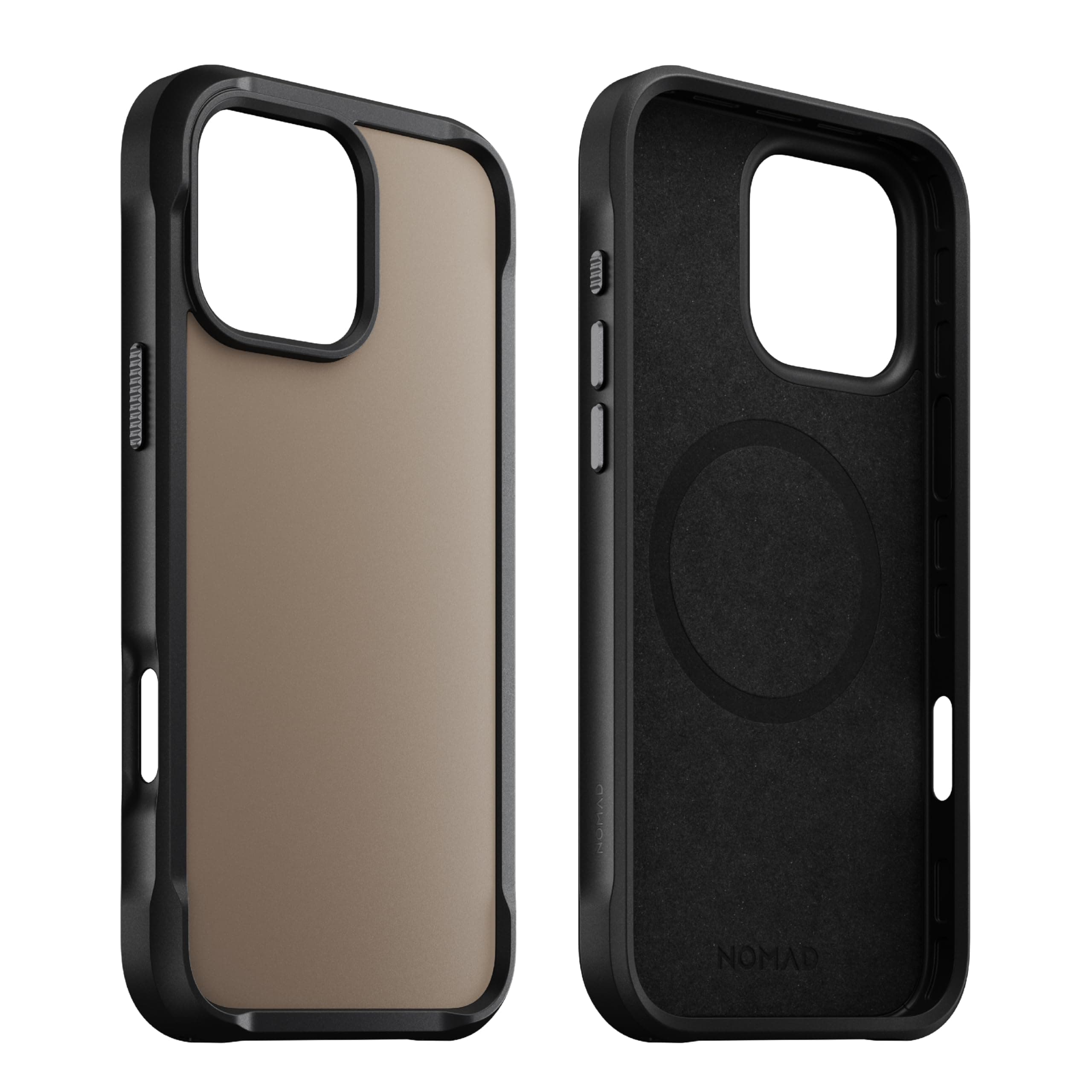 NOMAD iphone 16 pro max rugged case desert charging magsafe tactical case