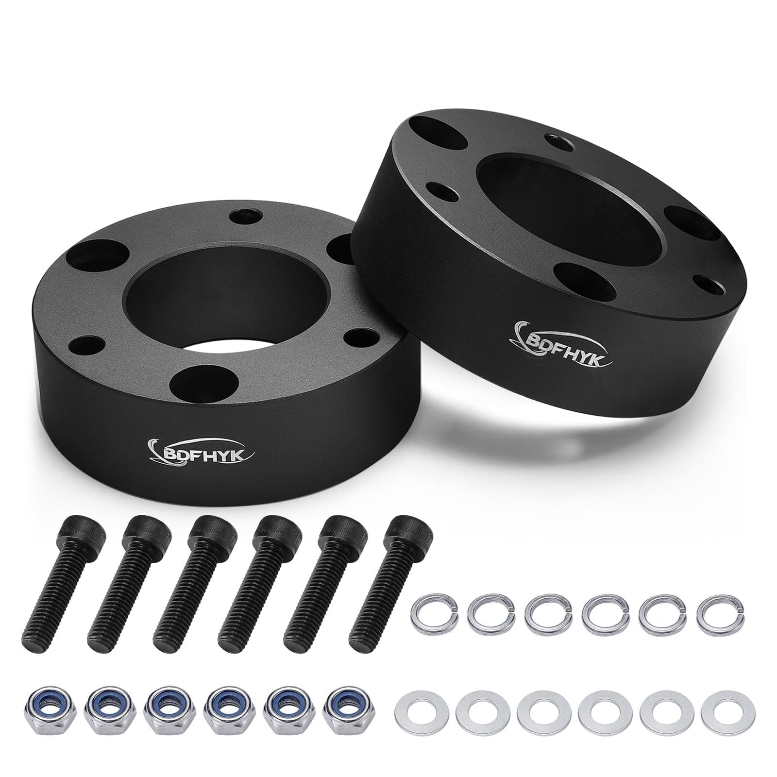 3'' Front Leveling Lift Kit Compatible with 2007-2022 Silverado/ Avalanche/ GMC Sierra/Suburban 1500/Yukon/Tahoe 2WD/4WD Front Strut Spacers