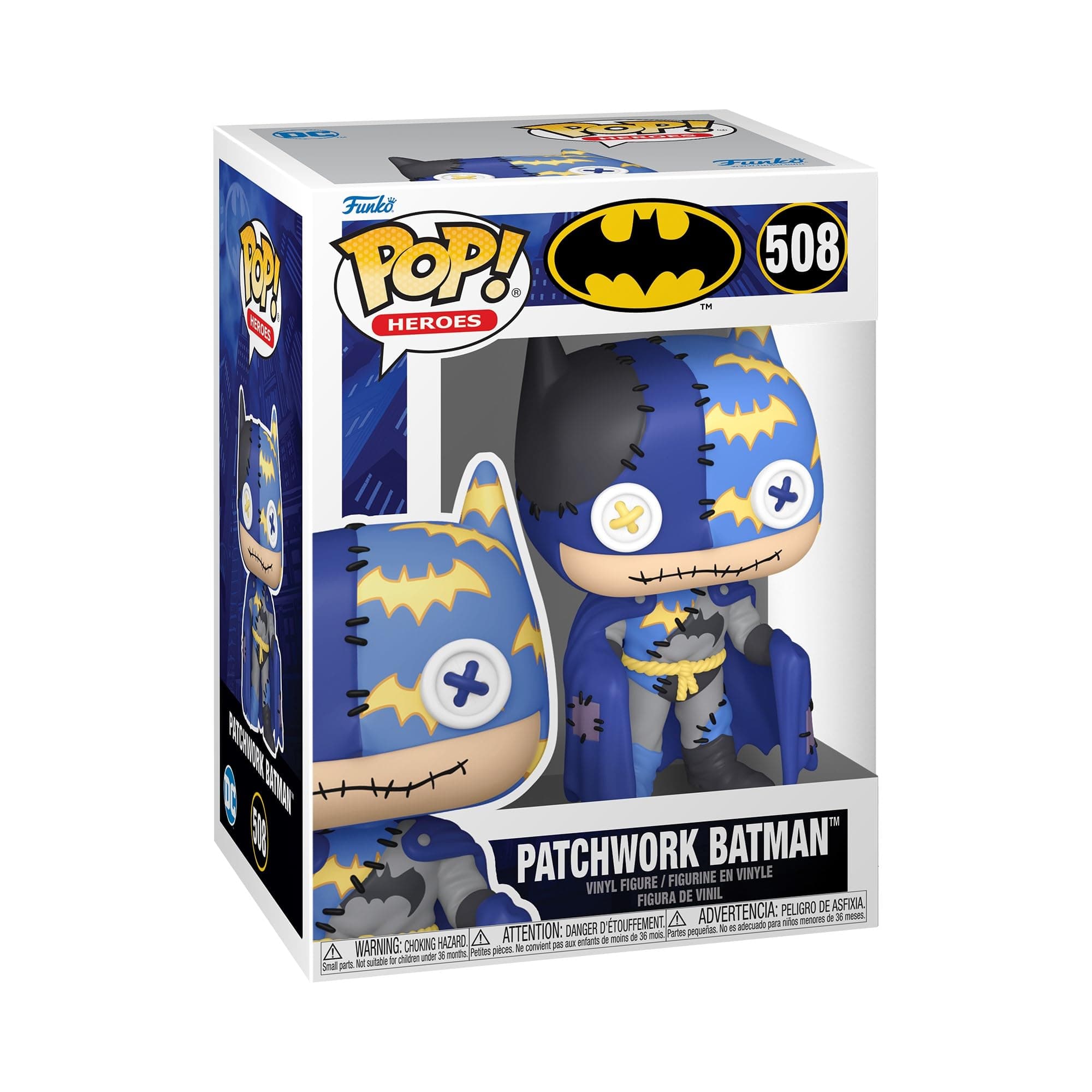 POP! Animation: ​Patchwork - Batman​ - DC Comics - Collectable Vinyl Figure - Gift Idea - Official Merchandise - for Kids & Adults - Comic Books Fans - Model Figure for Collectors and Display