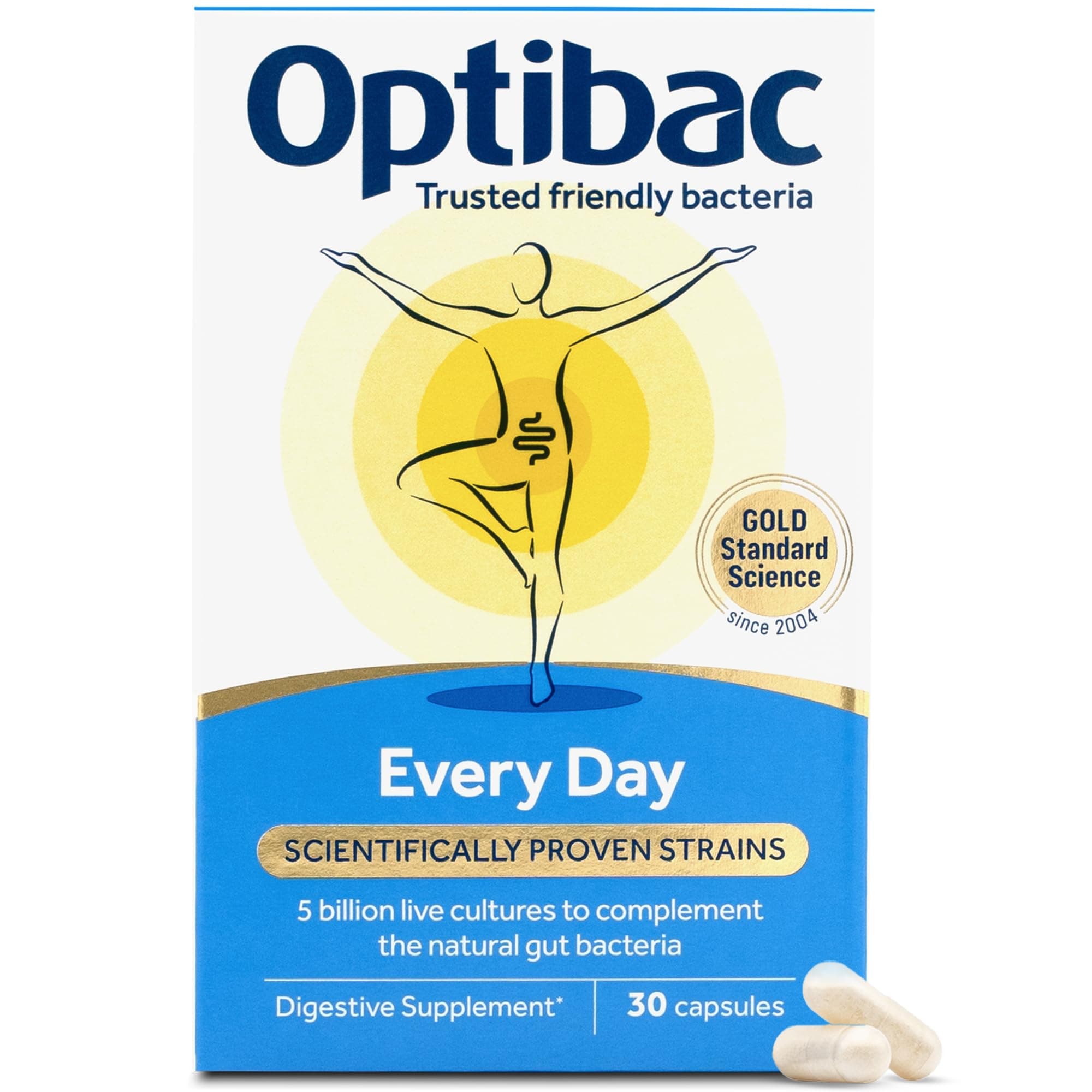 Optibac Every Day Probiotics Digestive Capsules 30's