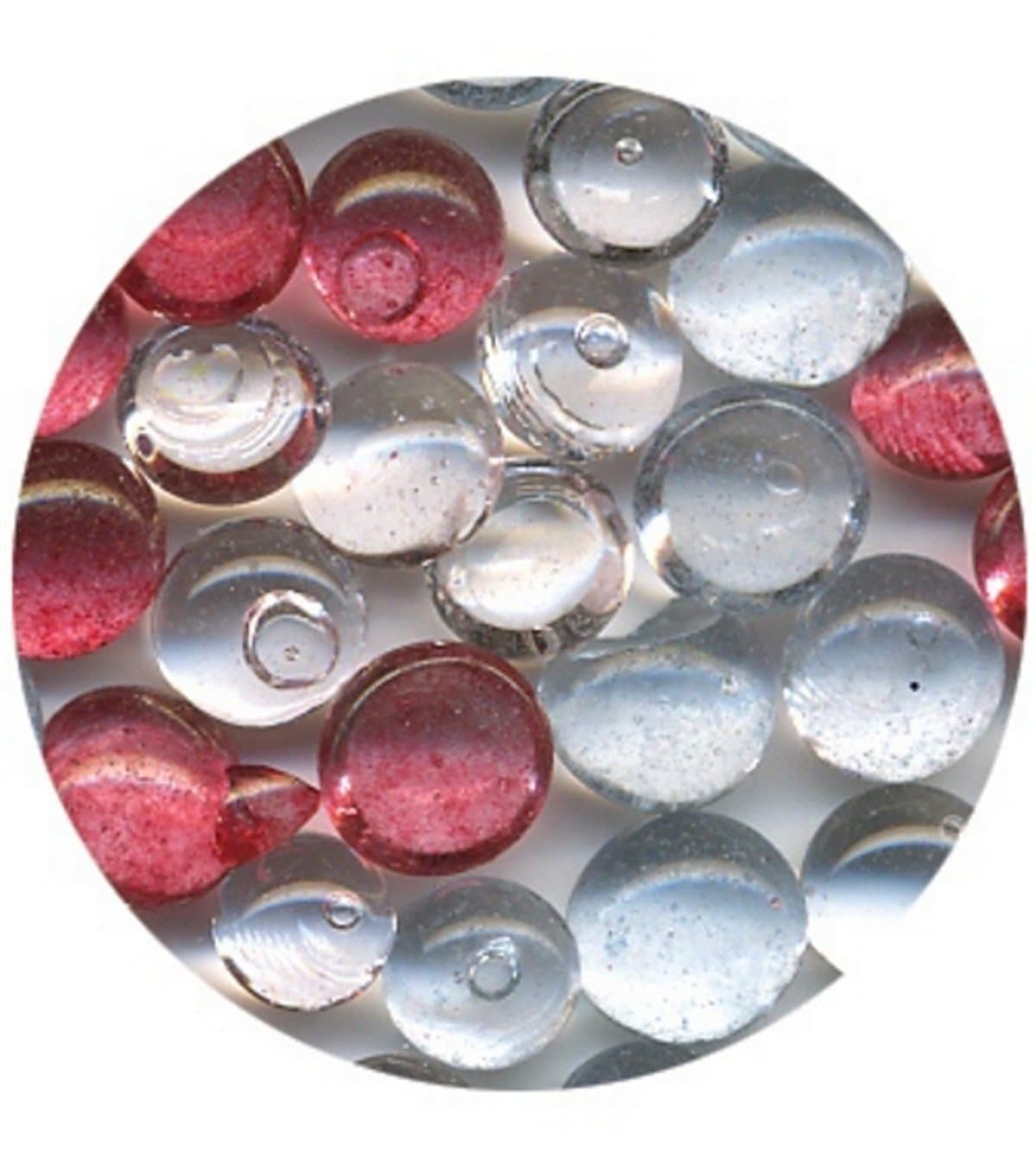 Robins Nest Hydrangea Dew Drops Small Bottle, Blue/Hot Pink/Clear