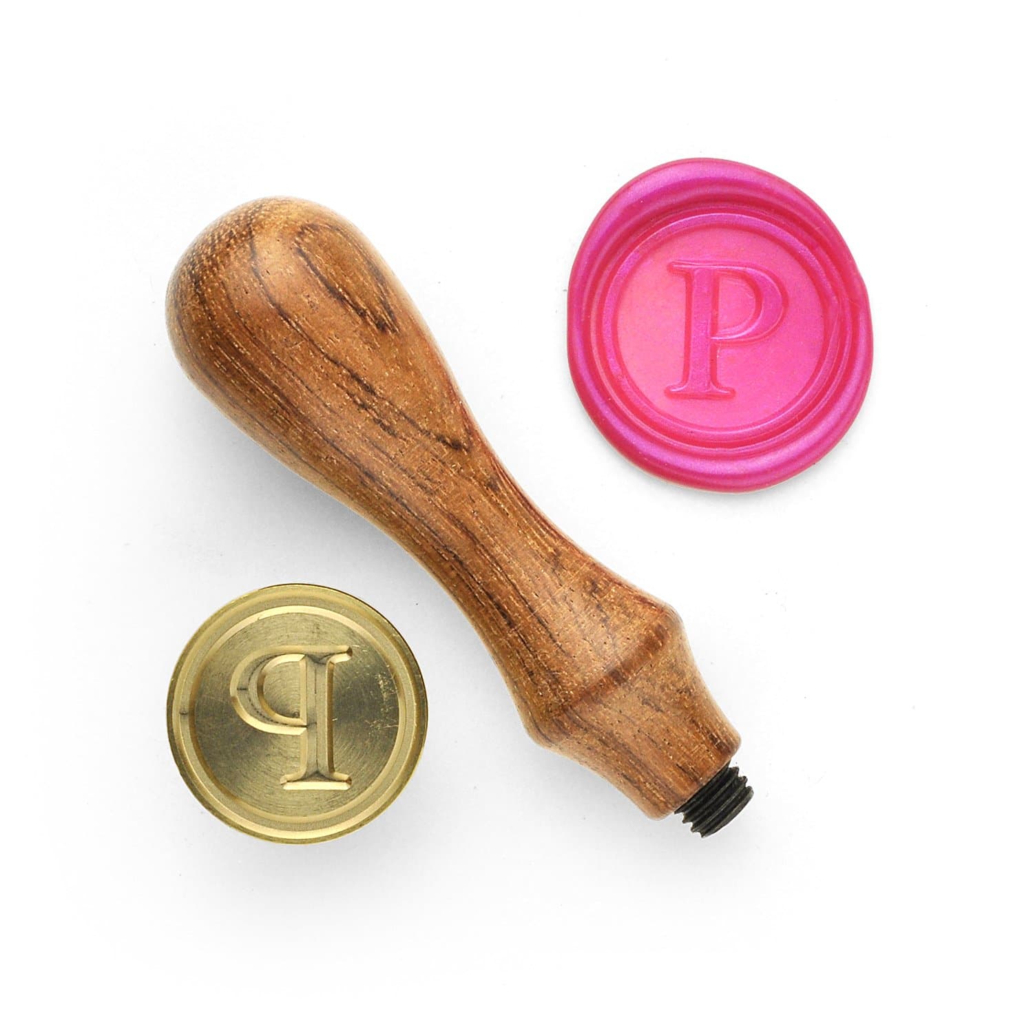 DesignOD Wax Seal Stamp - Headline Letters - P