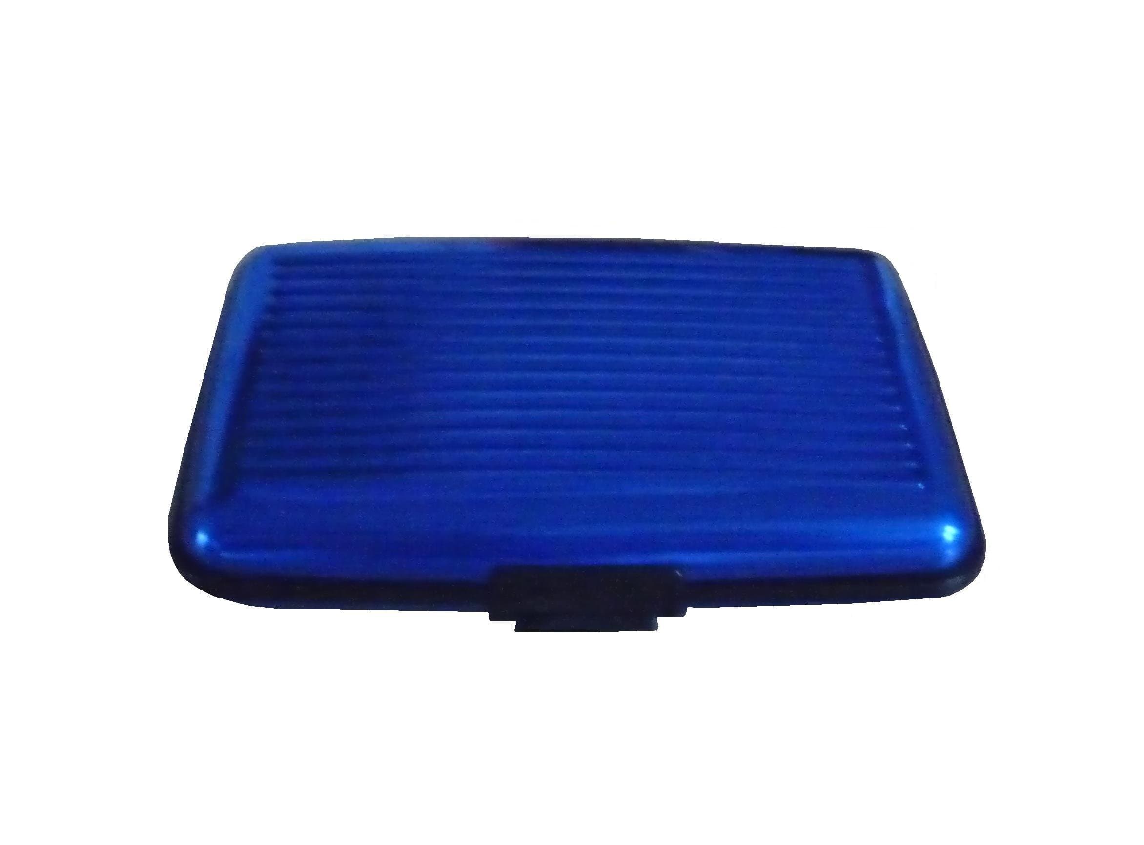 Aluminium Credit Card Holder (Blue)