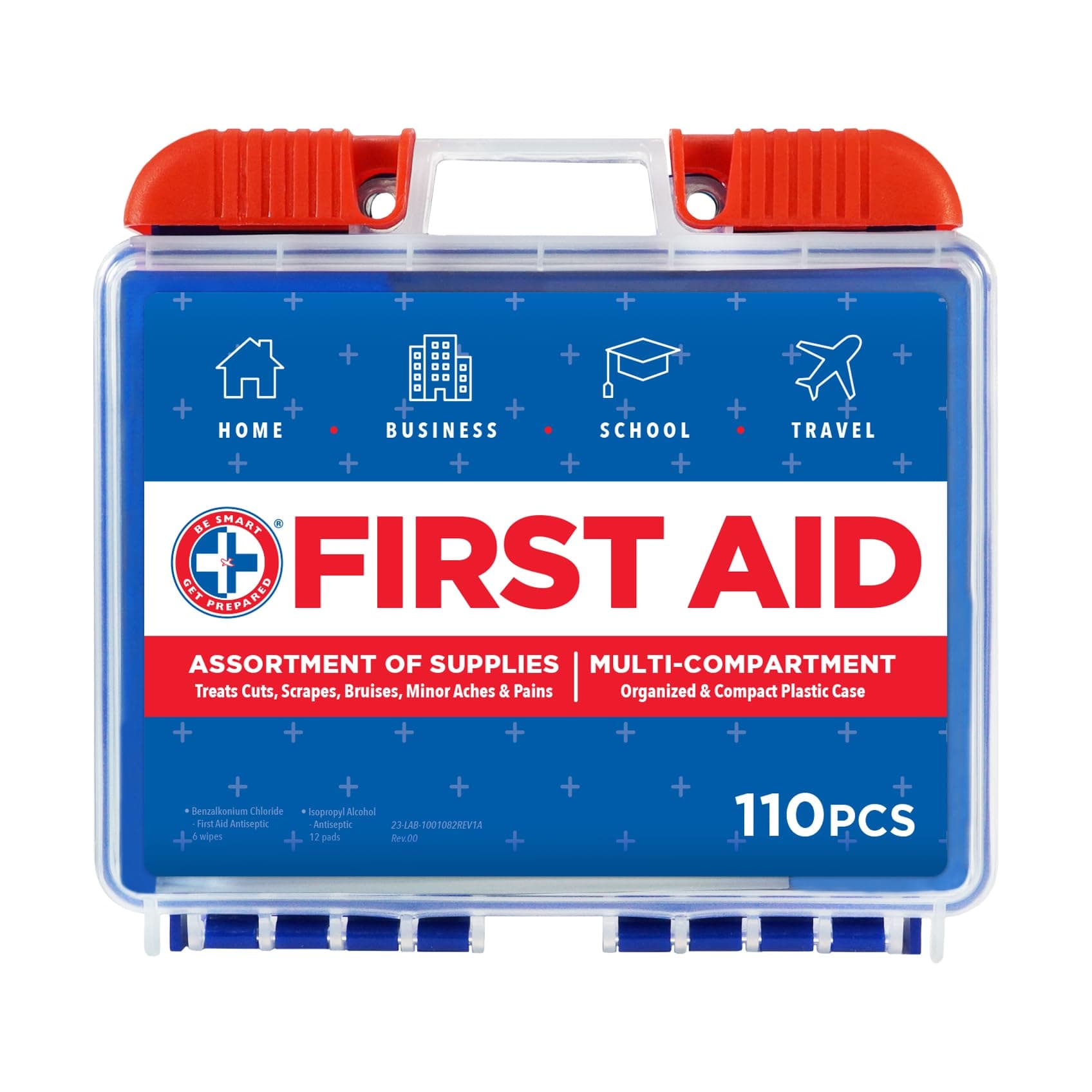 110 pc First Aid Kit