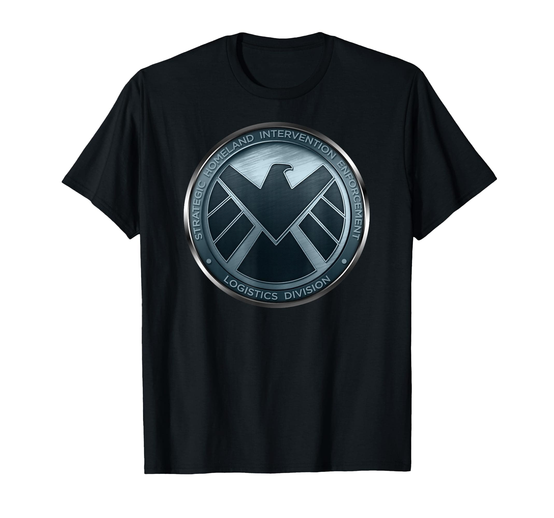 Agents of S.H.I.E.L.D. Eagle Shimmer Badge T-Shirt T-Shirt