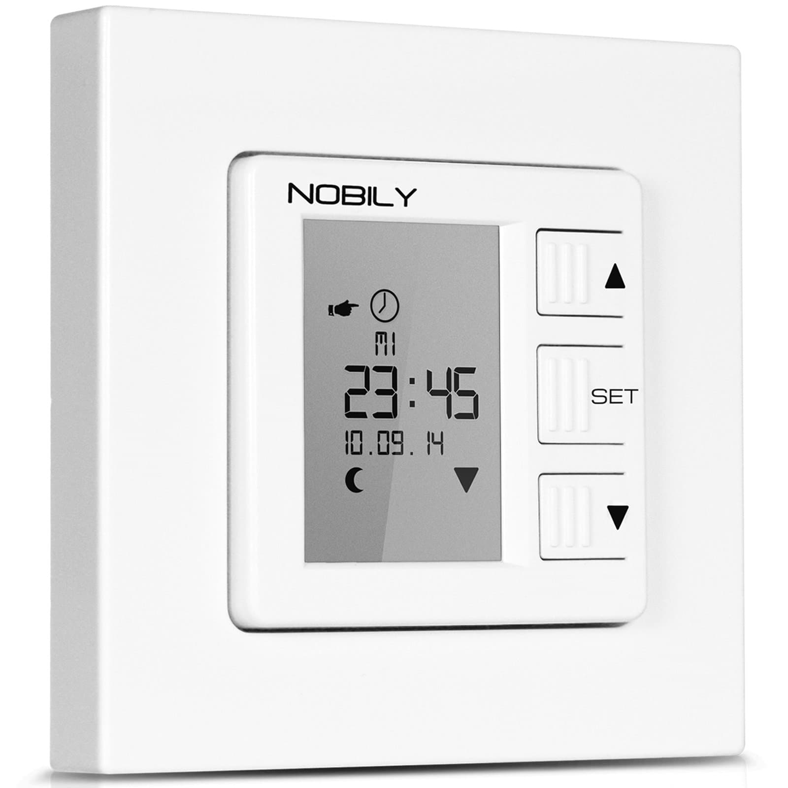 Nobily *** - Motor for blind with timer, ZS1 timer, blind with timer blind clock switch for blinds (motor for roller blinds with drive), EAN: 4260355821934