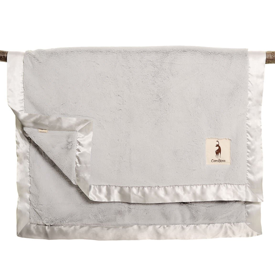 Luxury Baby Blanket, 30" x 40" - Silver