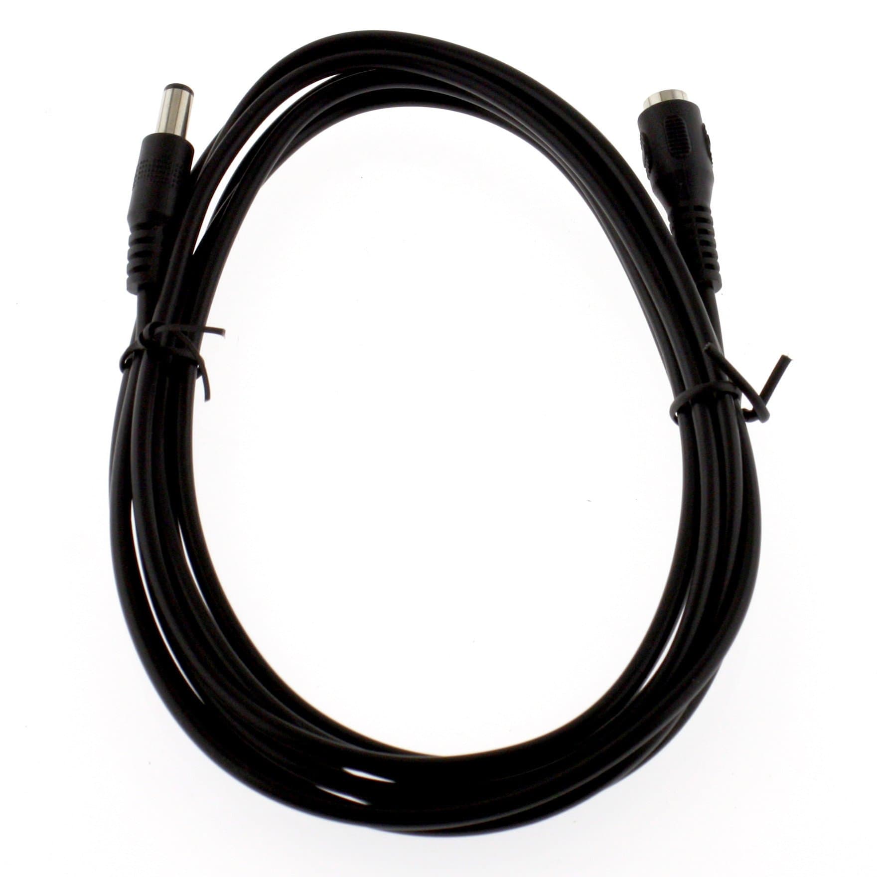 DC extension 2.50 m (male > socket); 5.5/2.1 mm; for low voltage applications; connector for power supply/LED strip/camera/CTV.
