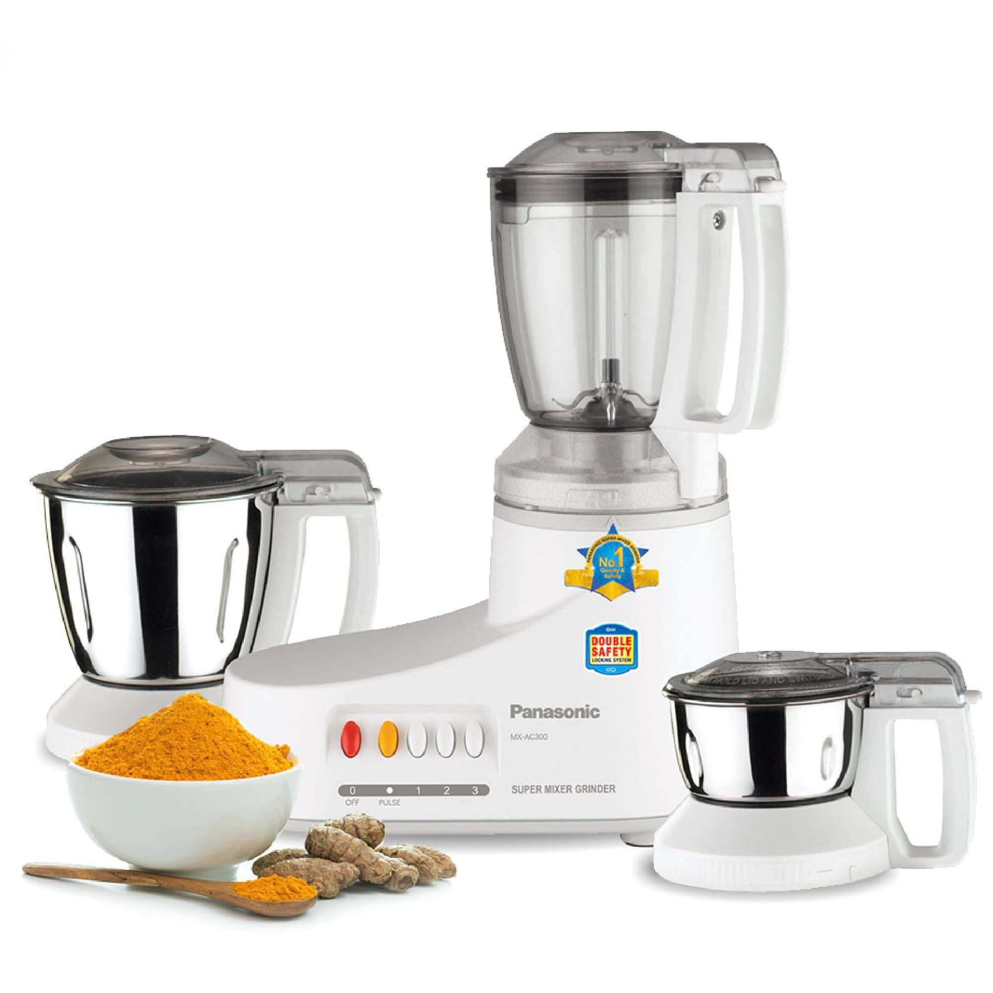 Mixer Grinder With 3 Jar Mxac300