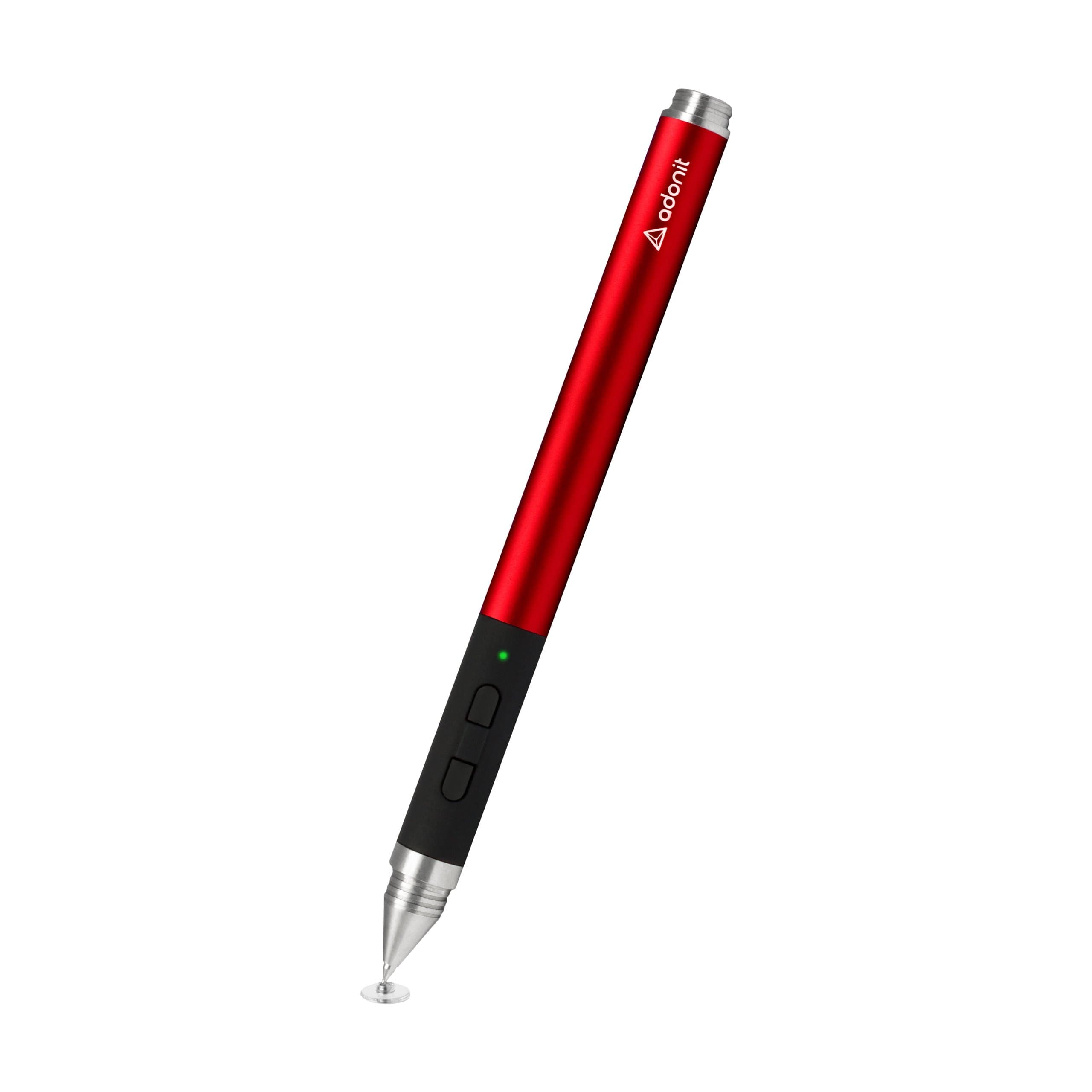 Adonit Jot Touch 4 Bluetooth Pressure Sensitive Stylus for iPad, iPad Air, & iPad Mini - Red