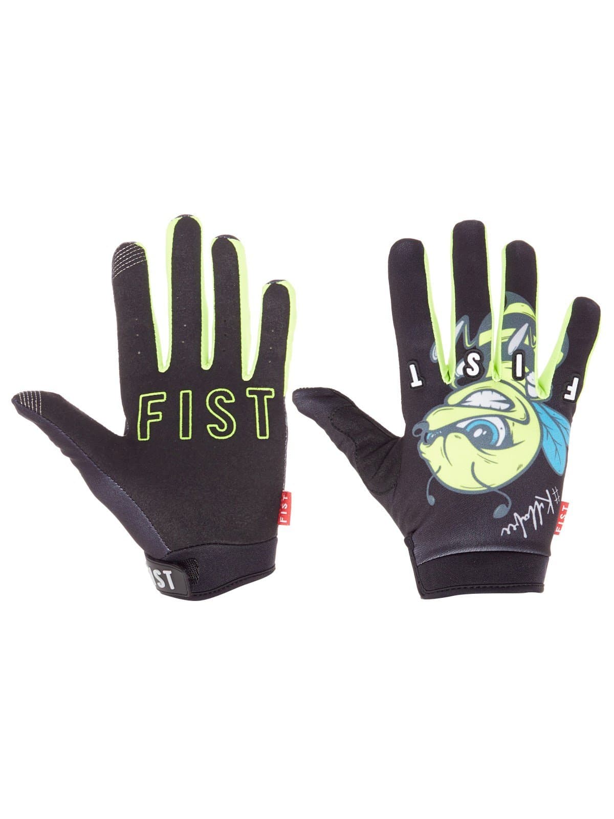 Kyle Baldock Killabee 2018 Strapped Mx Gloves (M, Black)