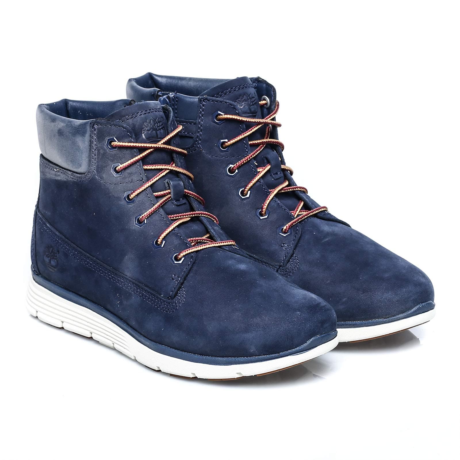 TimberlandBlue Lace Up Boot For Boys