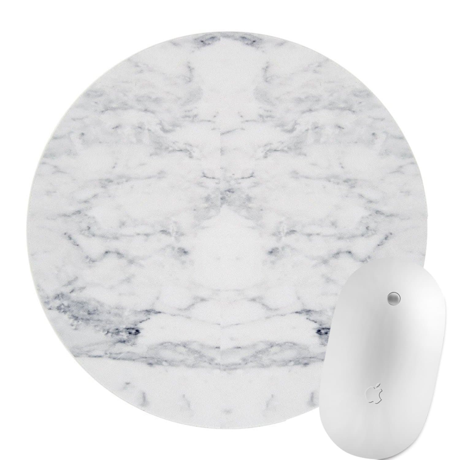 Modern Vogue Marble Round Mouse Pad - Thick Design Soft Comfort for Gaming