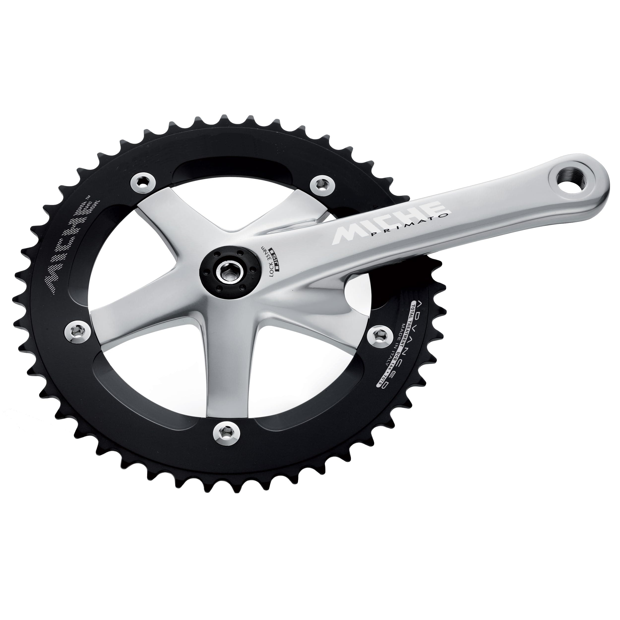 Primato Advanced Unisex Track/Fixe Chainset - 165 mm