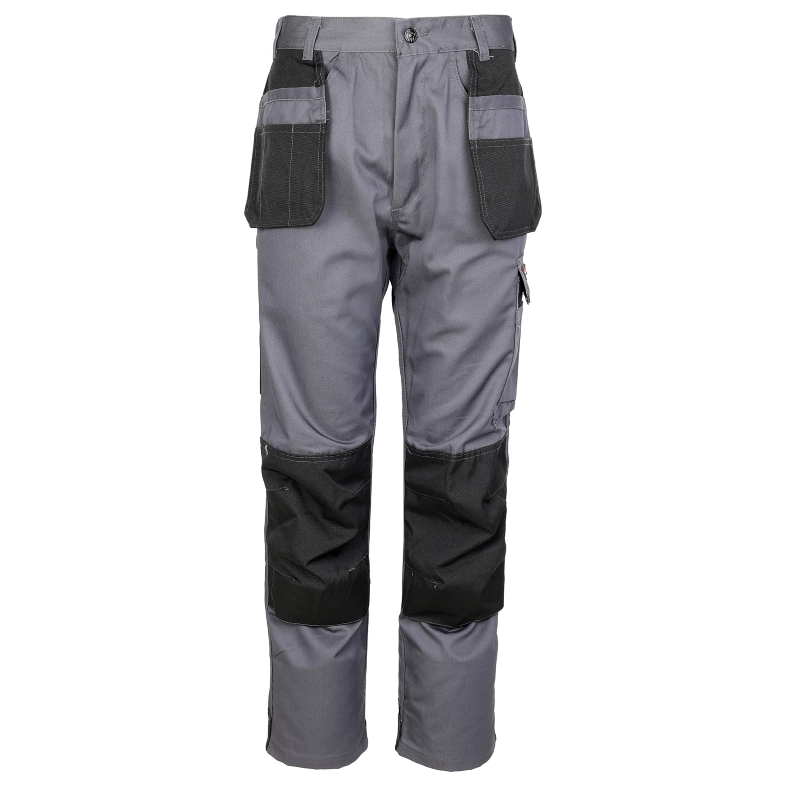 Excel Work Trousers - Cargo Style Trousers - Two-Tone - Work Trousers for Men - Triple Stitched Seams - Features Knee Pad Pockets