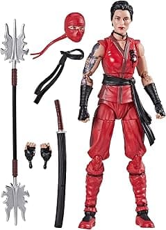 Classified Series #124, Kim Jinx Arashikage, Collectible 6-Inch Ninja Action Figure with 7 Accessories
