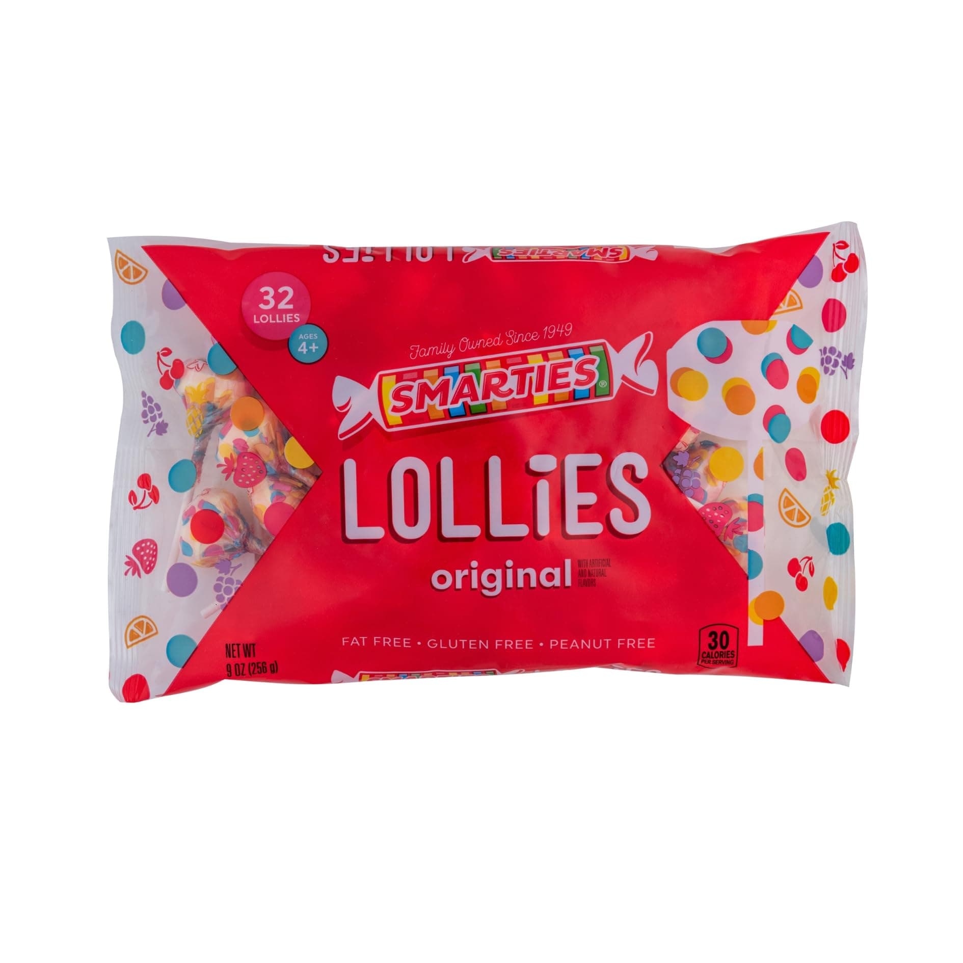 Smarties Double Lollies, 9oz Bag