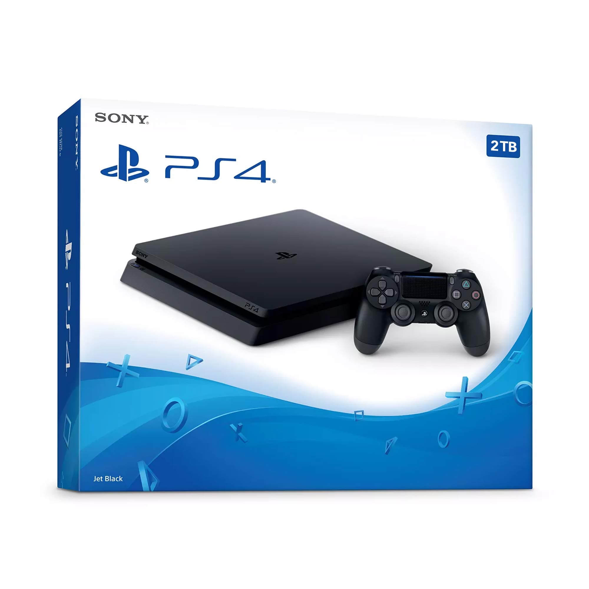 PS 4 Slim Seyted Upgraded 2TB Console with Wireless Controller, Jet Black [Video Game] [Video Game] [Video Game] [Video Game] [Video Game] [Video Game] [Video Game] [Video Game] [Video Game] [video game]