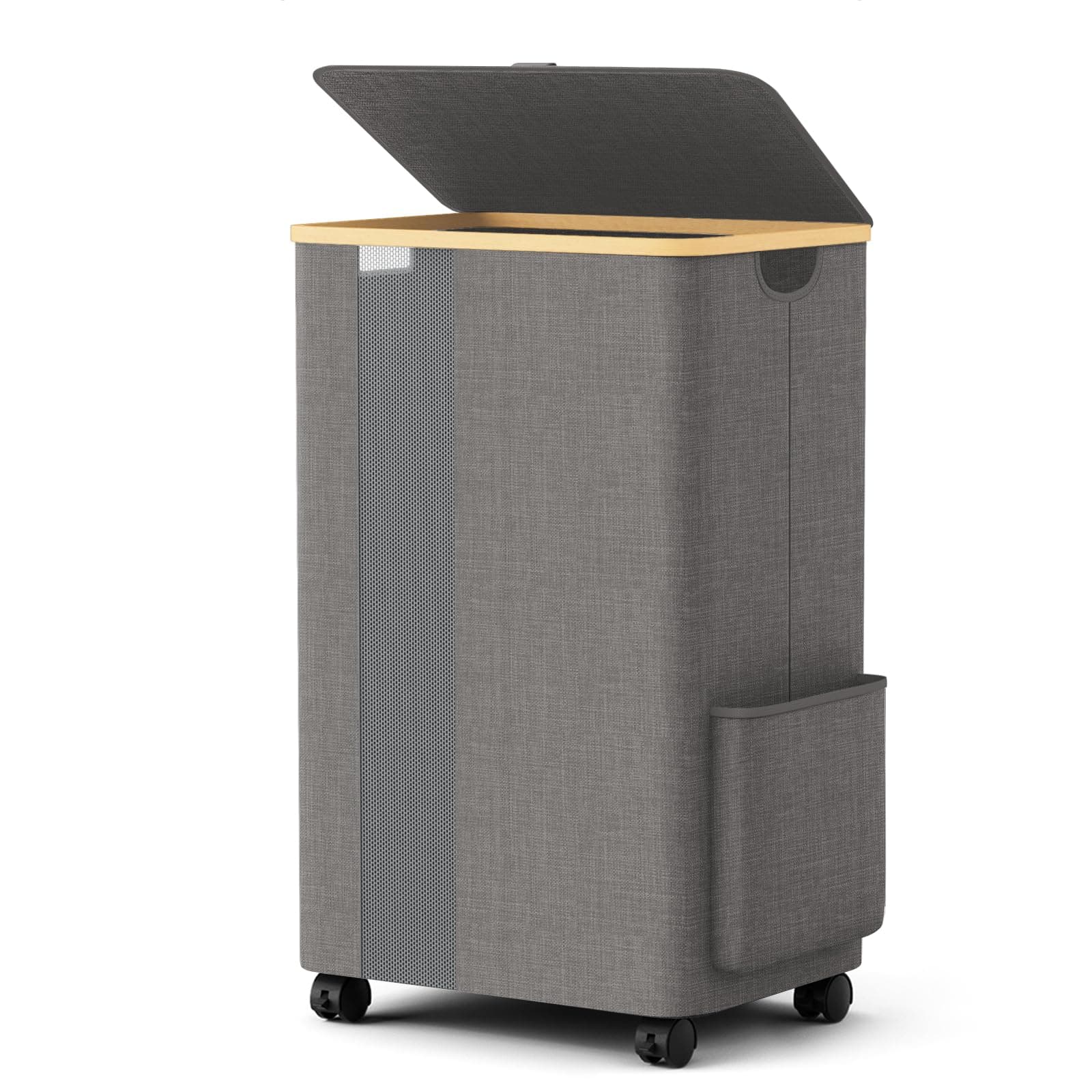 BlissTotes Laundry Baskets 75L Khaki1