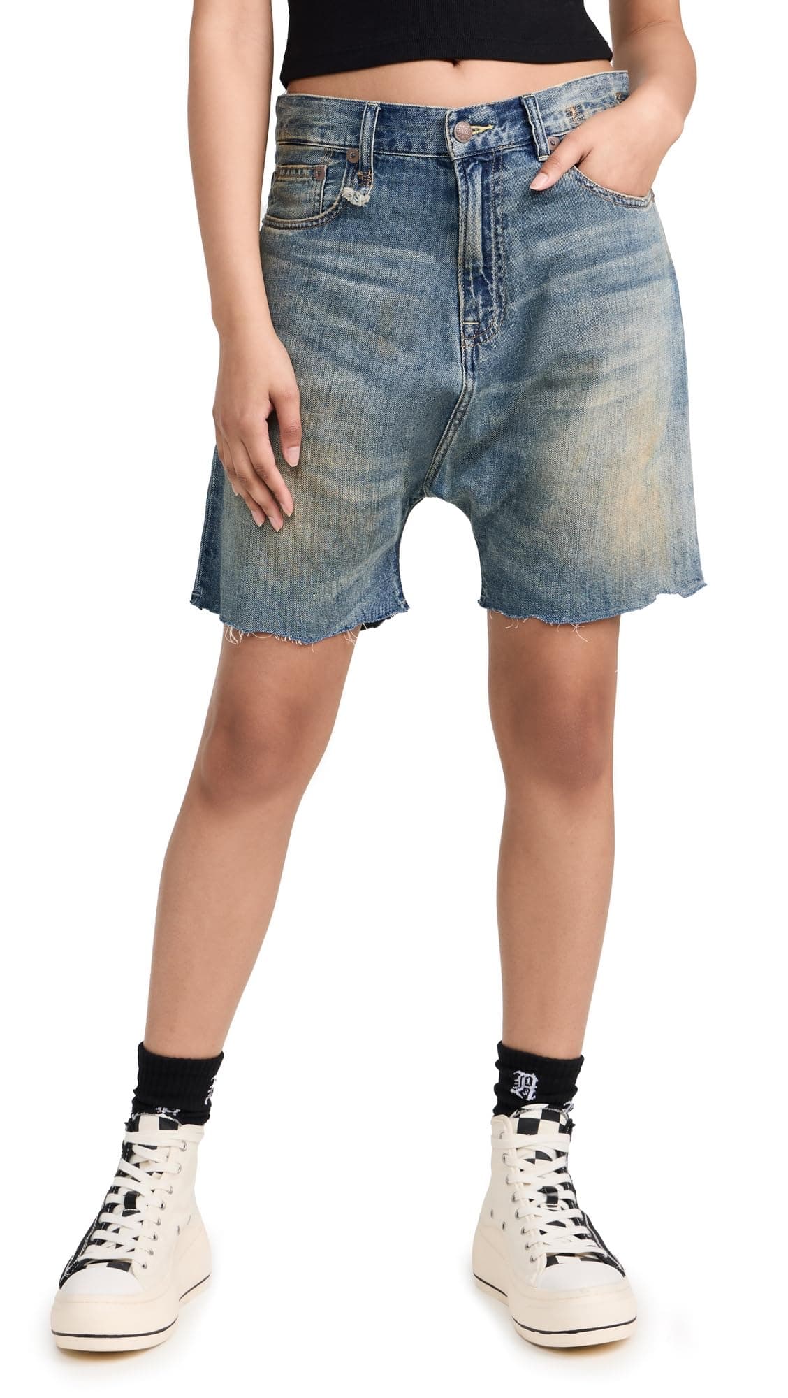 R13 Women's Marky Drop Shorts