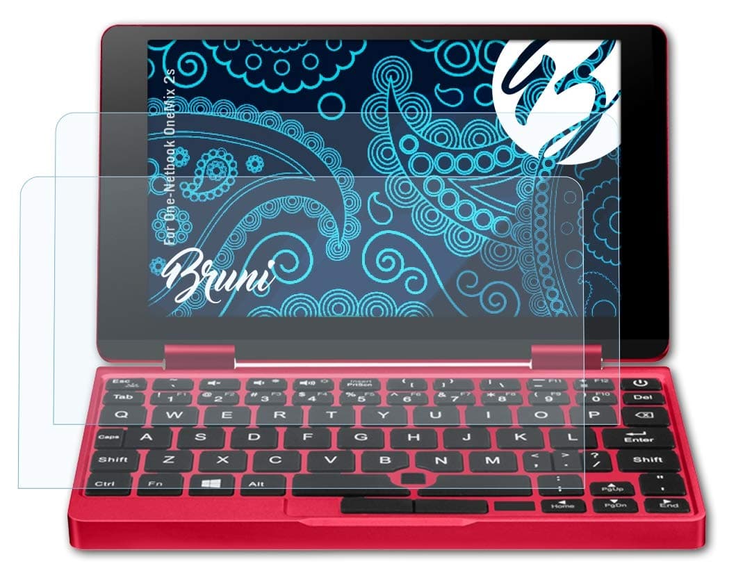 BruniBruni Screen Protector compatible with One-Netbook OneMix 2s Protector Film, crystal clear Protective Film (2X)