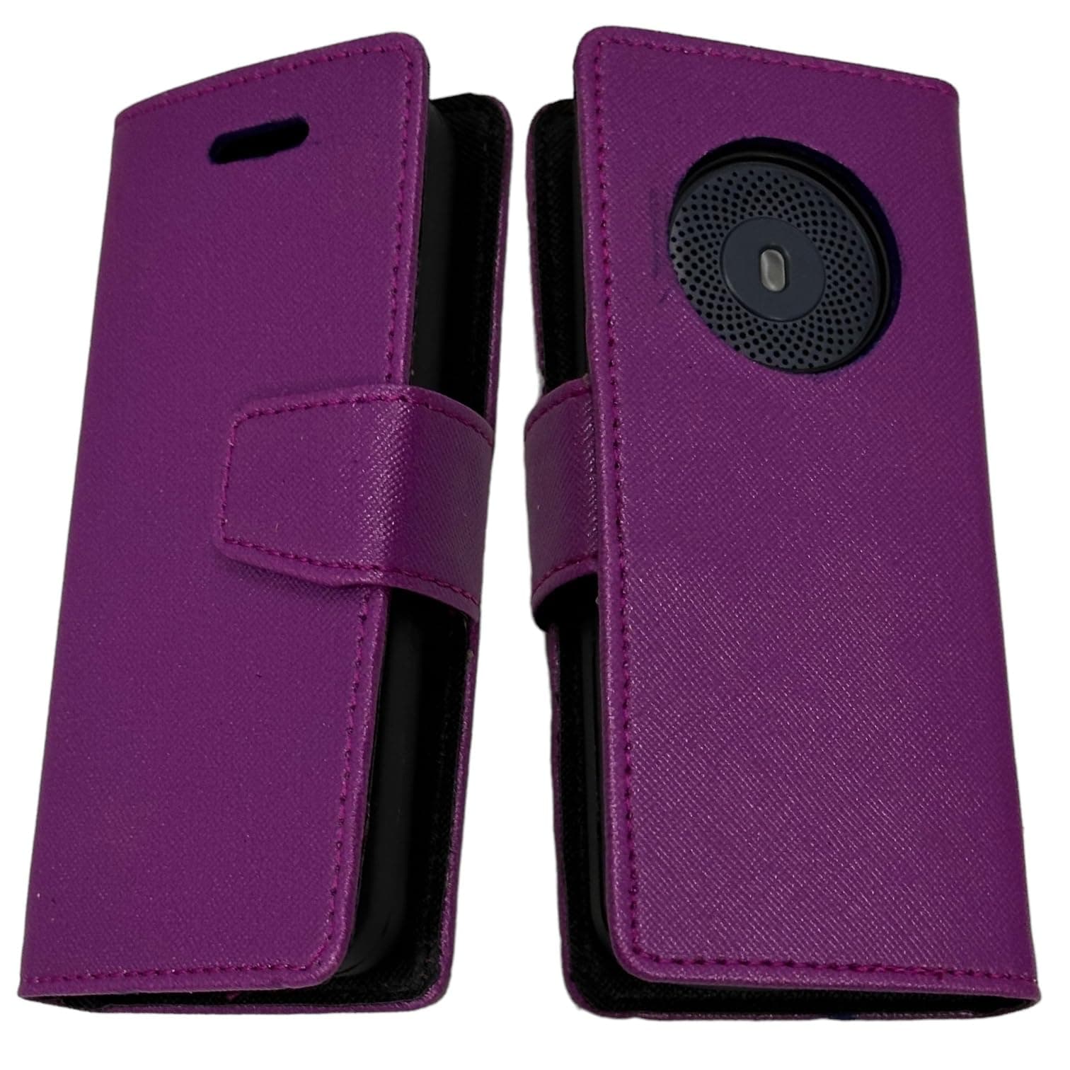 Diary Type Flip Flap Case Cover Compatible for Nokia 130 Music 2023 DS Model No.: TA-1576 (N130M_MERPUR)