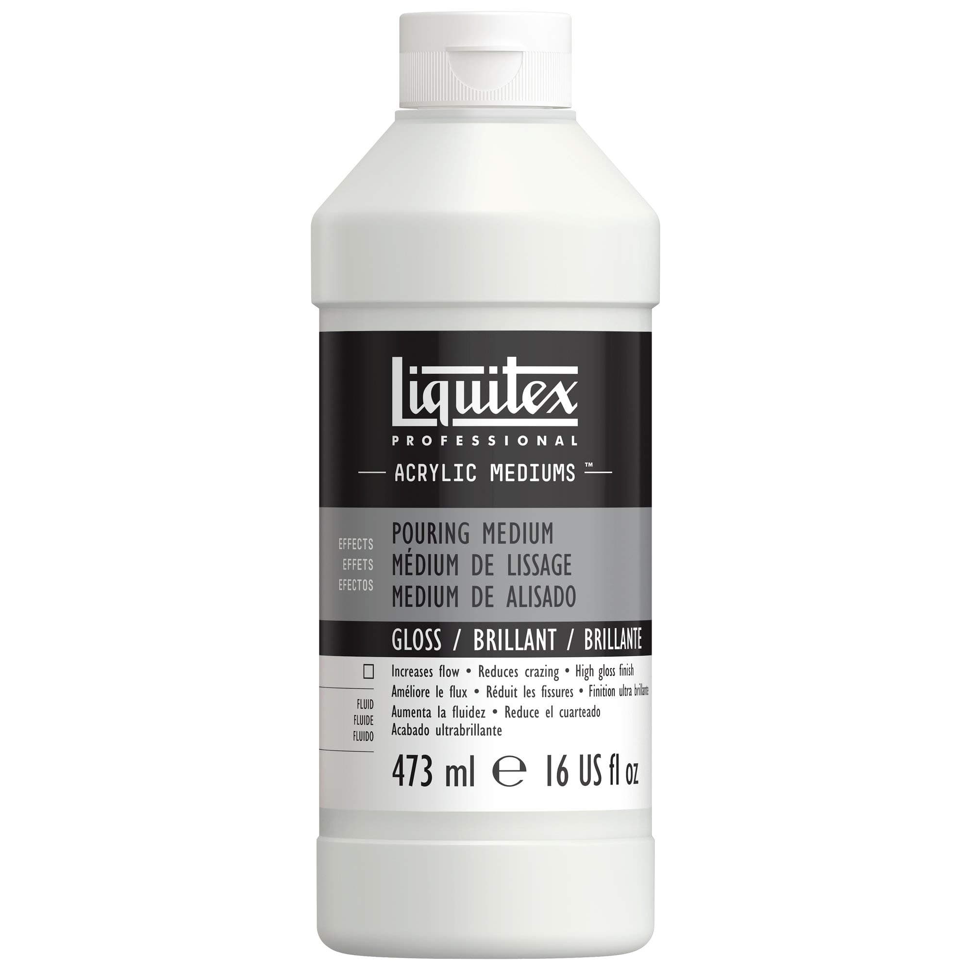 Liquitex Gloss Pouring Medium-16oz -5416
