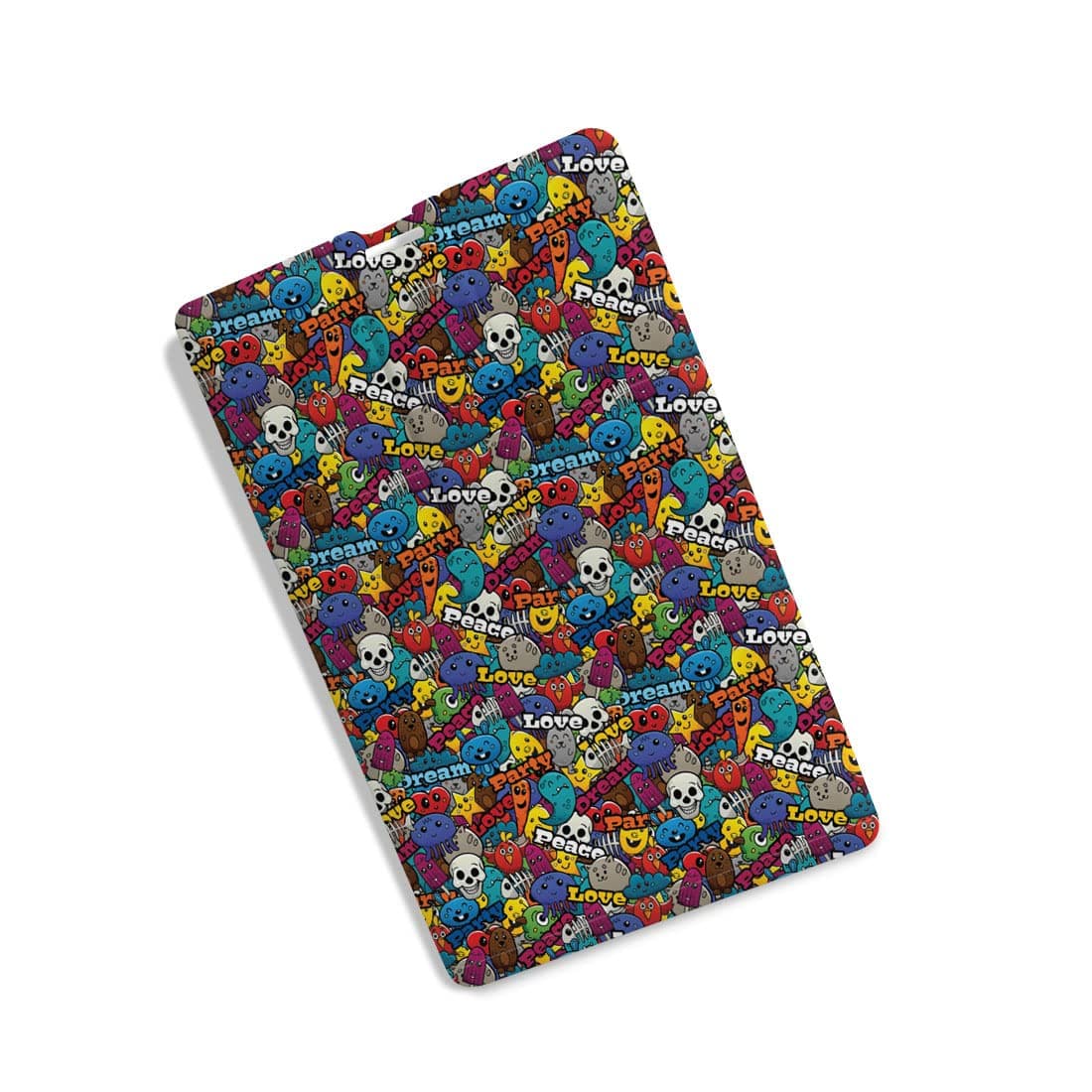 100yellow® 32 GB Funny Design USB Flash Drive, Printed Memory Stick Pendrive | Multicolor