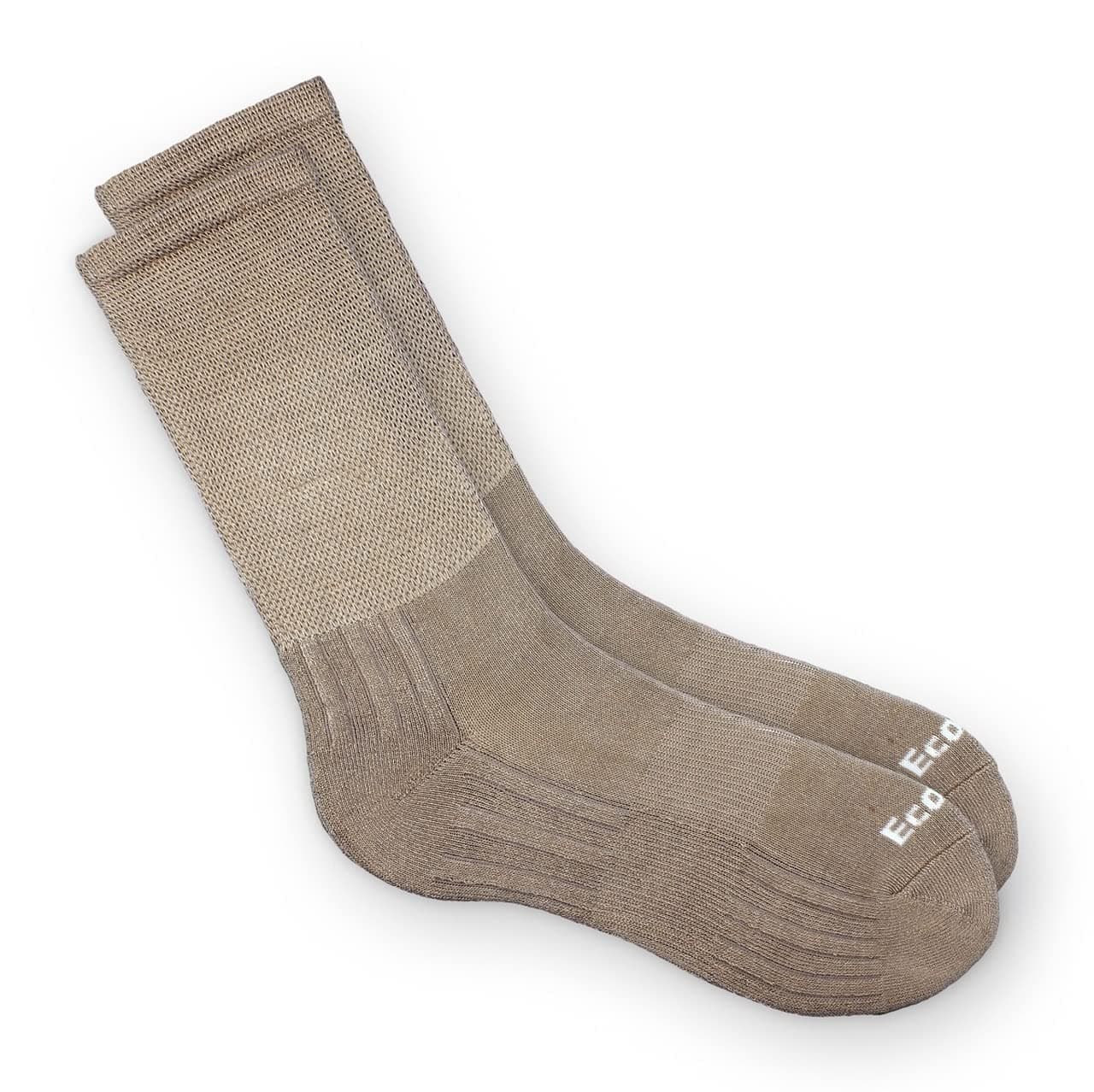 Bamboo Viscose Diabetic Non-Binding Crew Socks | Integrated Smooth Toe | Improve Foot Health | Better Circulation