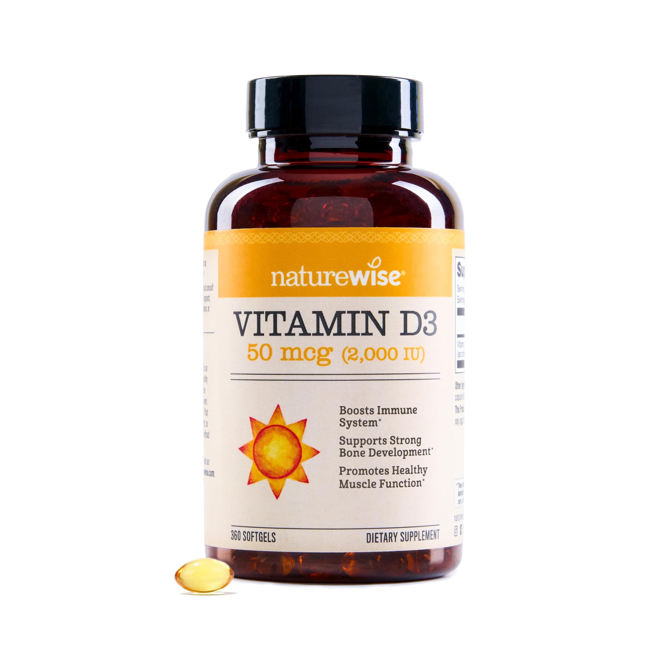 NatureWise Vitamin D3 2000iu (50 mcg)