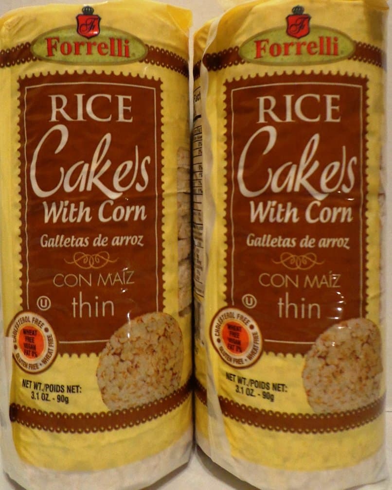 Forrelli Rice Cakes with Corn (2 - 3.1 Oz Pk)