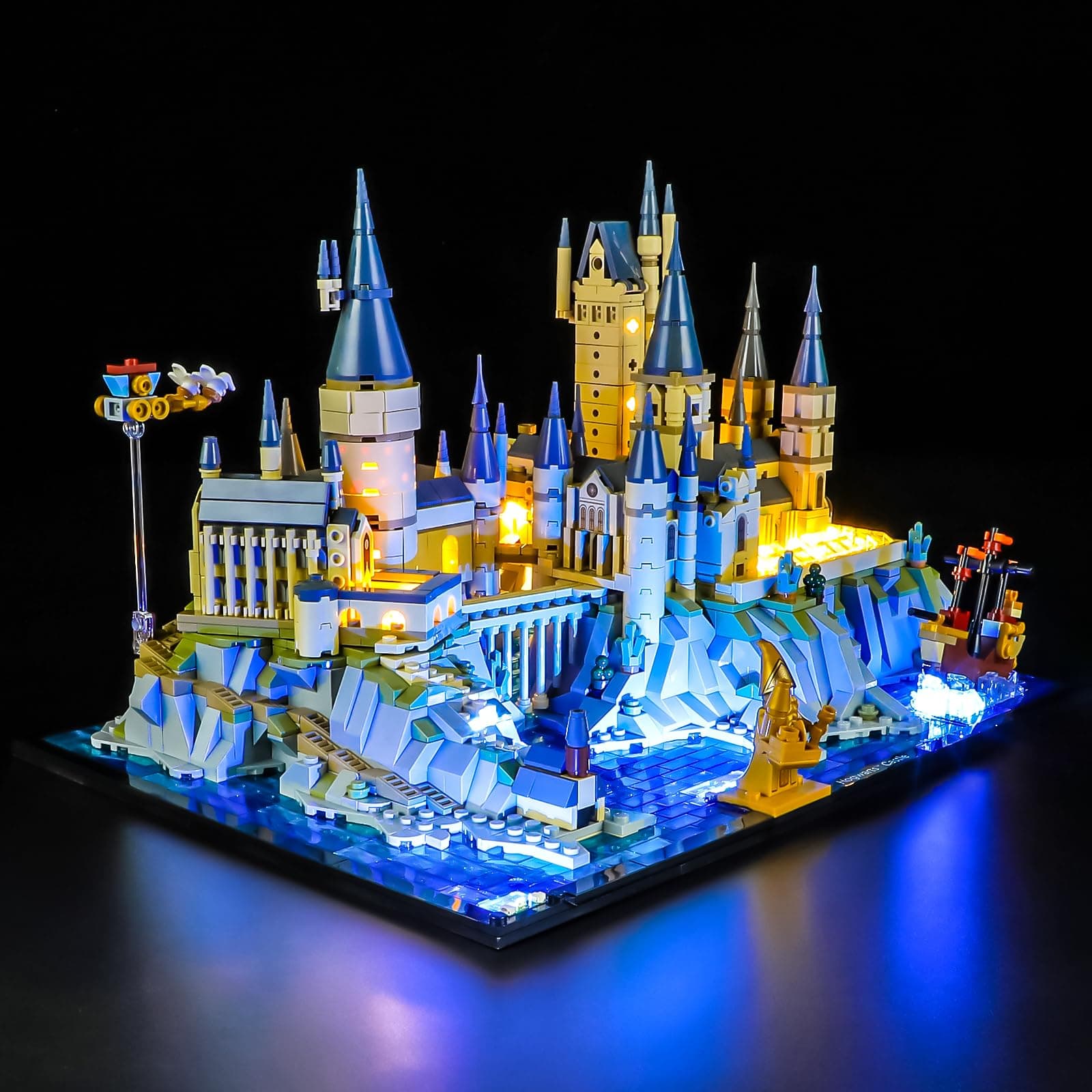 BRIKSMAX Led Lighting Kit for LEGO-76419 Hogwarts Castle and Grounds - Compatible with Lego Harry Potter Building Set- Not Include Lego Set