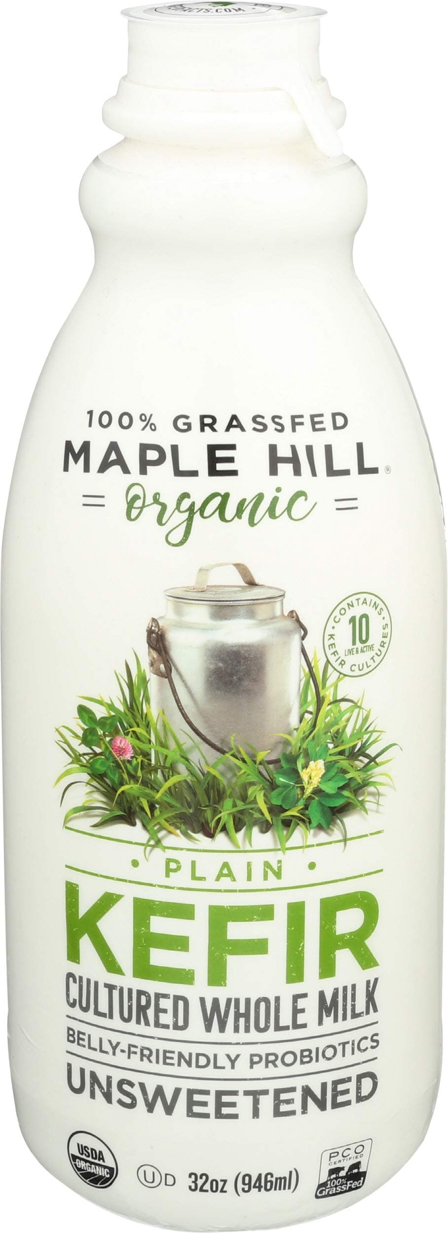 Maple Hill Creamery, Kefir Plain Organic, 32 Fl Oz