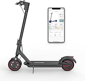 Electric Scooter, 10" /8.5" Solid Tires, 500W/350W Motor,19/22Mph, 22/28/52 Miles Long Range, Folding E-Scooter with Dual Suspension and Braking System