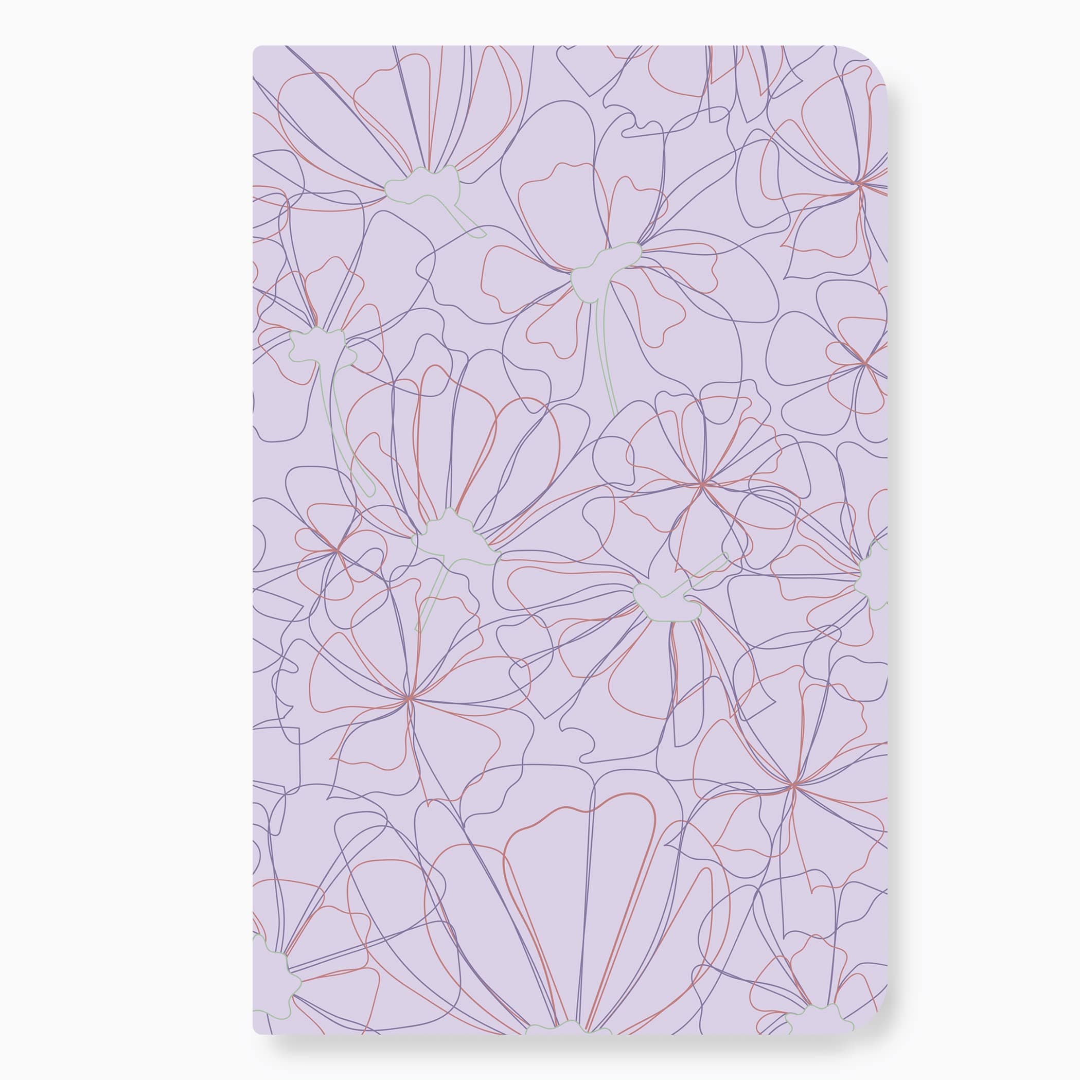 Factor Notes 160-Pages 90 GSM Ruled Notebook, A5 Size, Purple