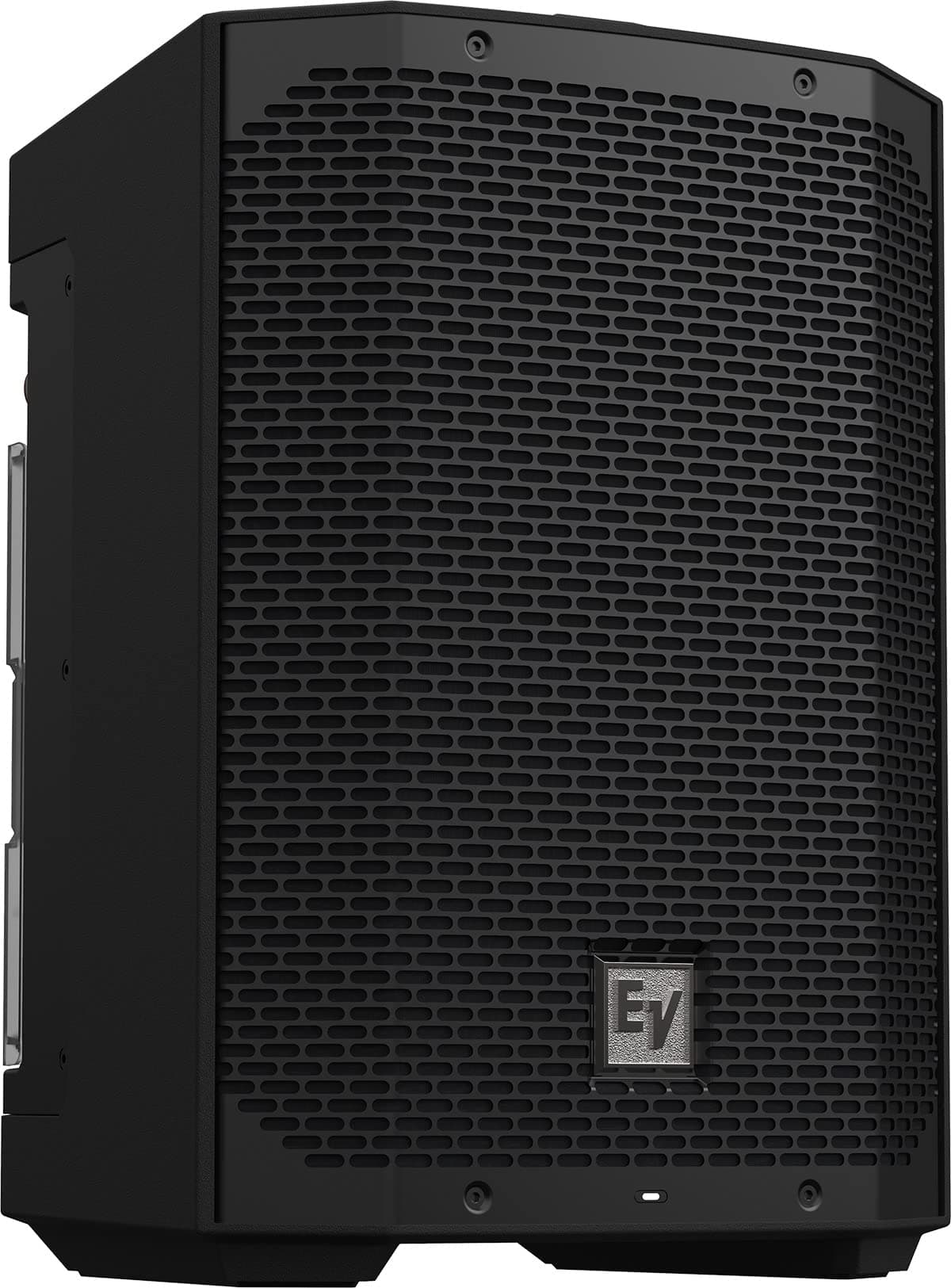Everse 8 Bluetooth Speaker with 8-Inch 2-Way Battery, Automatic Feedback Suppression and Music Volume Decrease, Black