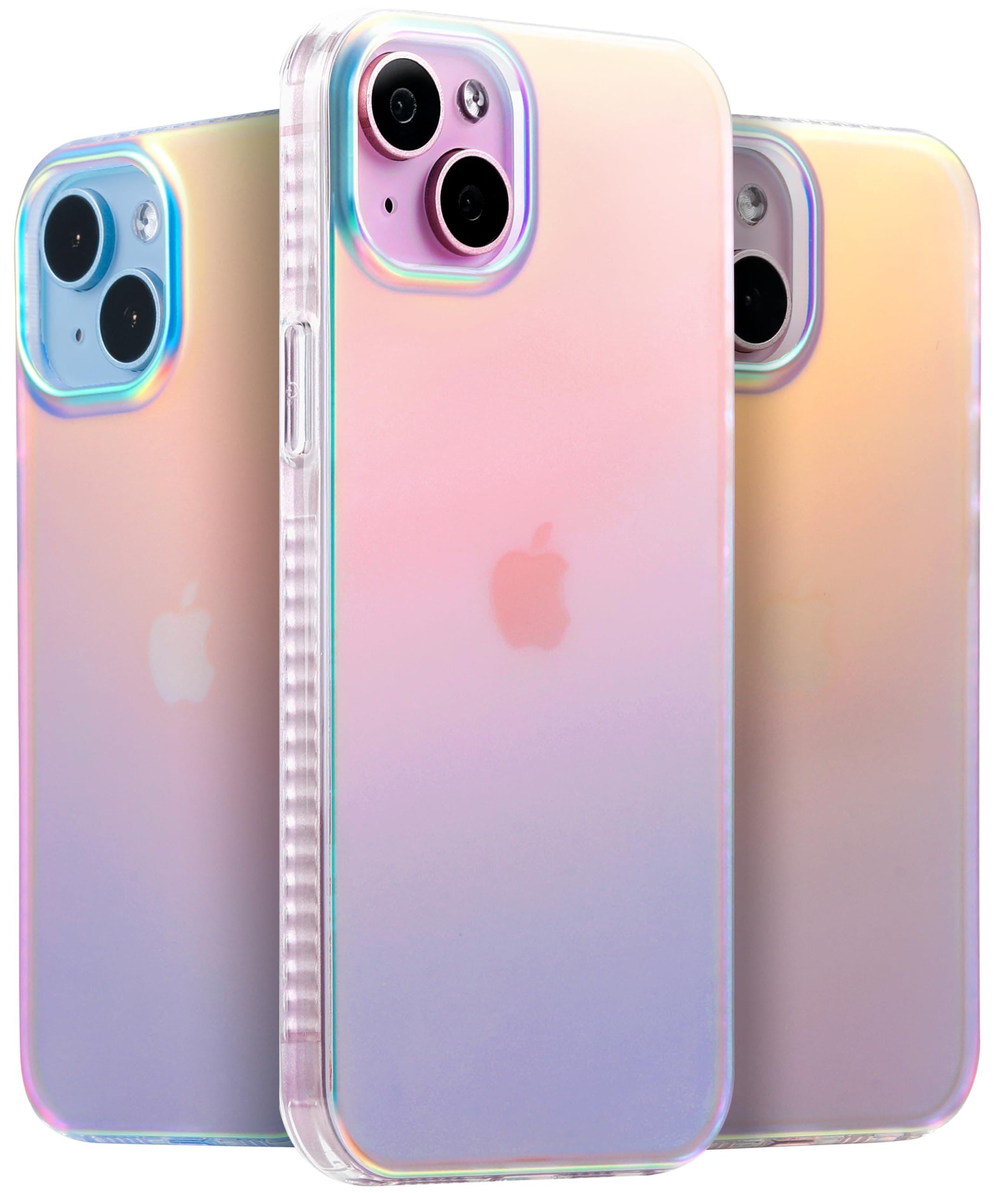 Hue - for iPhone 15 Plus Case - Iridescent [10FT Drop Protection] - Shockproof Cover with Color Changing Effect | Cute and Unique for Women, Girls and Men (2023)