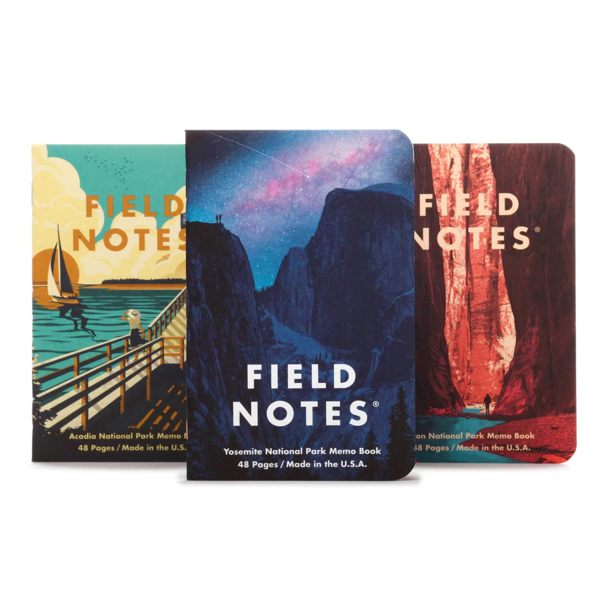 Field Notes Memo Books National Parks