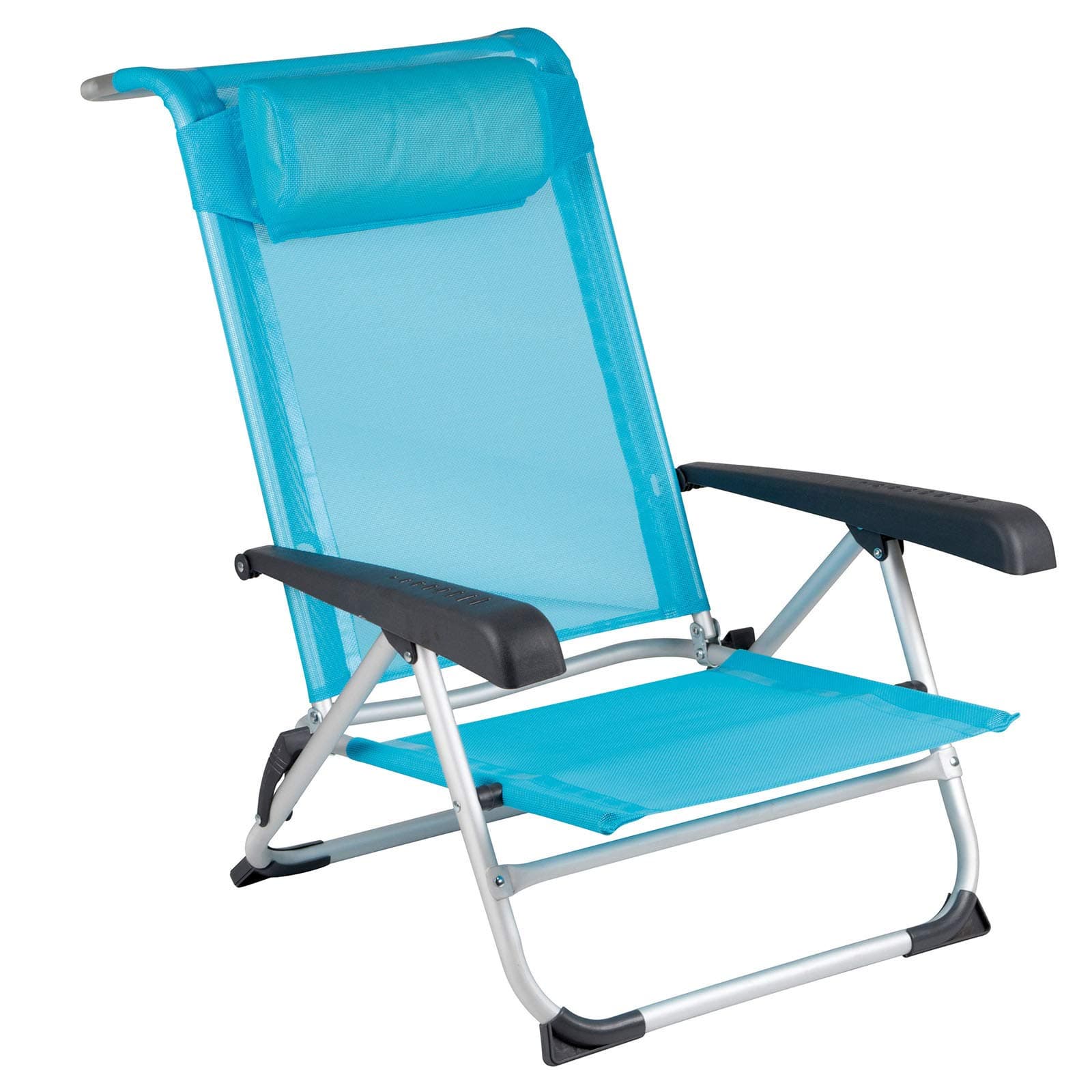 Red Mountain Deluxe Folding Beach Chair Blue