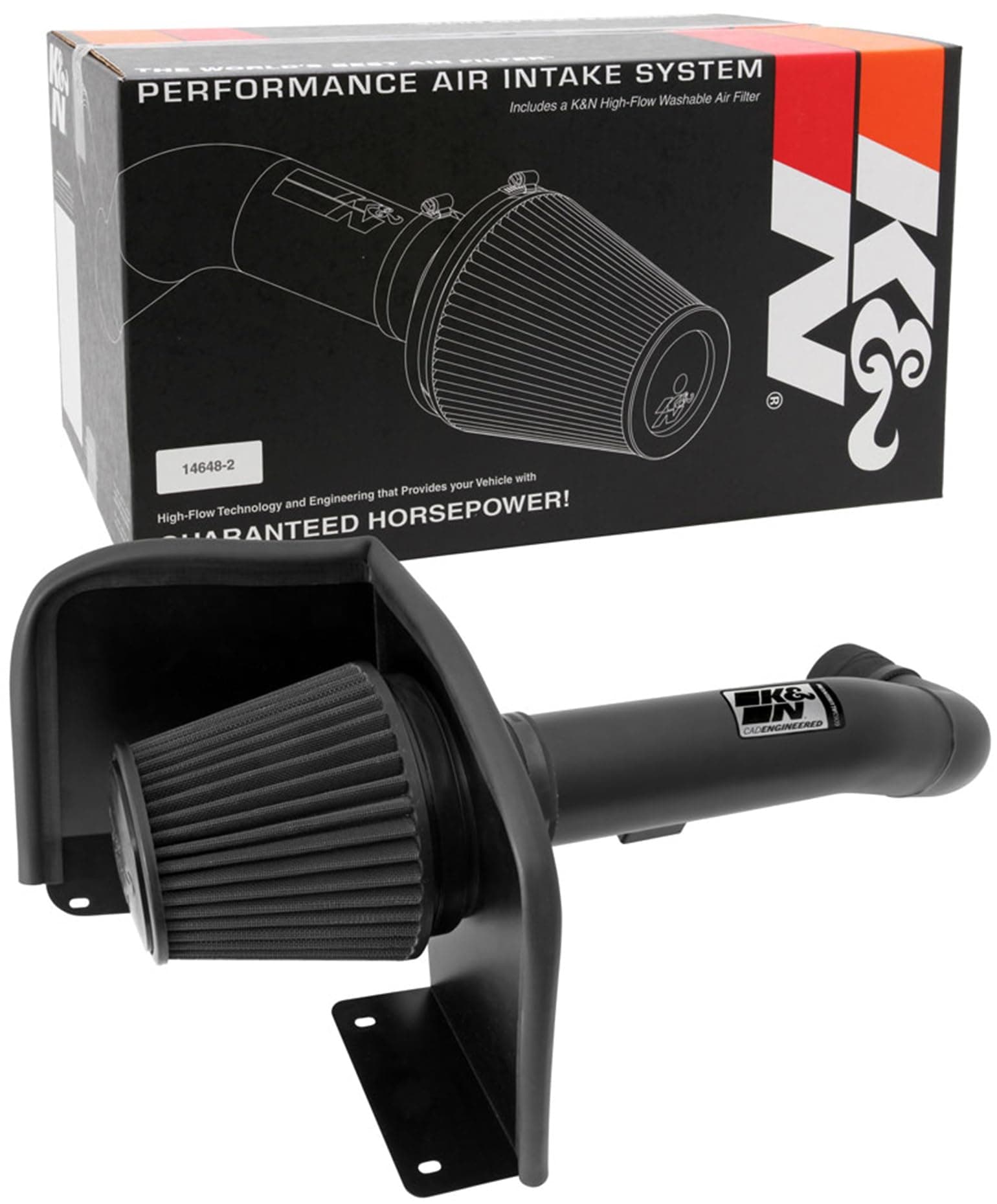 K&N Cold Air Intake Kit: High Performance, Increase Horsepower: Compatible with 2009-2014 Chevy/GMC/Cadillac (Silverado 1500, Suburban, Tahoe, Avalanche, Sierra 1500, Yukon, Escalade) 71-3070