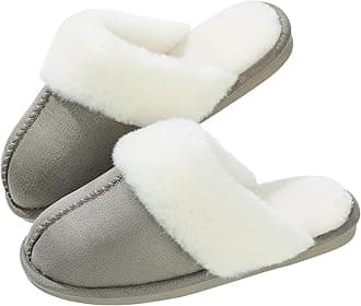 Parlovable Women's Memory Foam Slippers - Cloud-Like Comfort for Hard Floors, Ultra-Soft Machine Washable Indoor Outdoor House Shoes with Non-Slip Sole