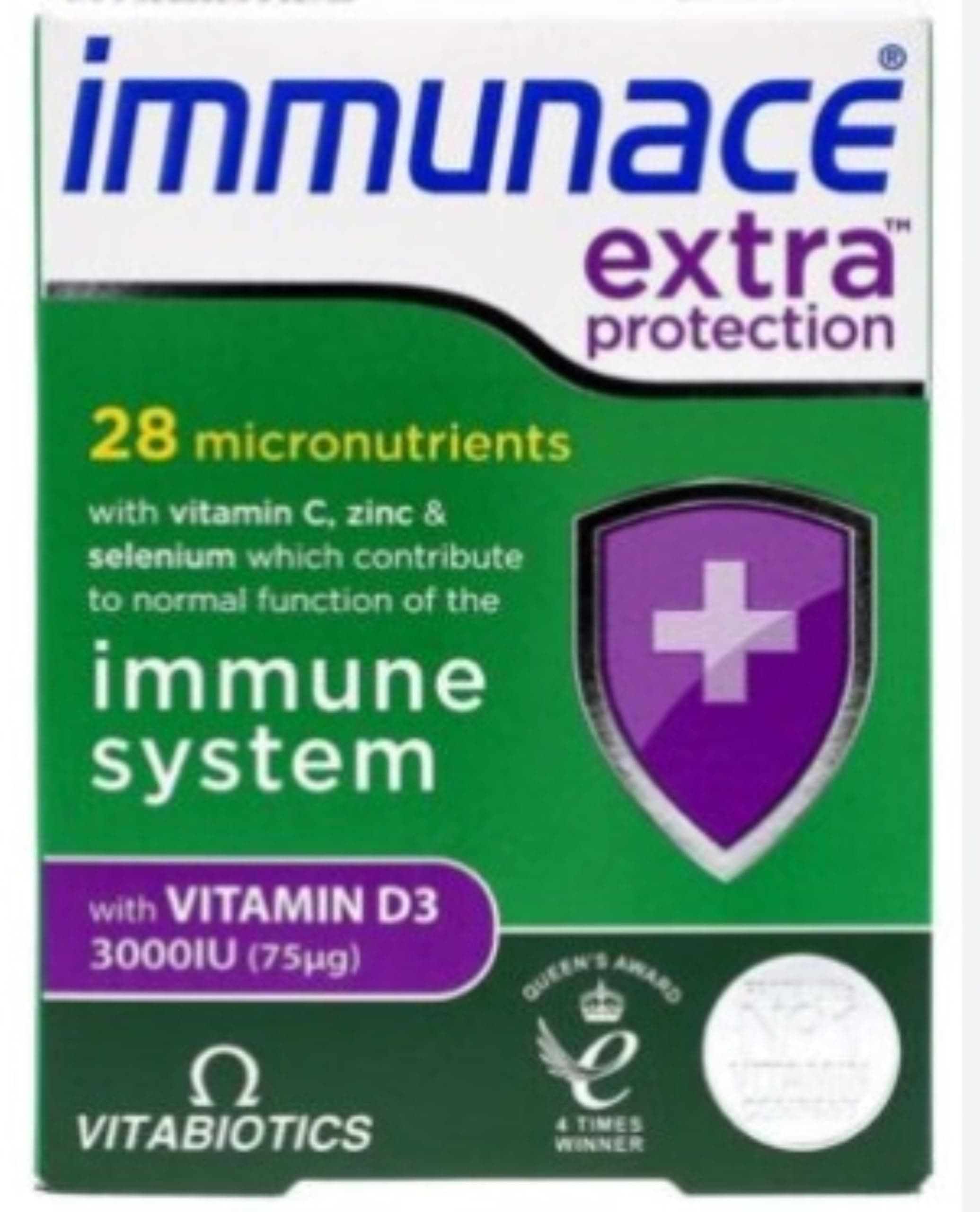 Vitabiotics Immunace Extra Protection 30 Tablets
