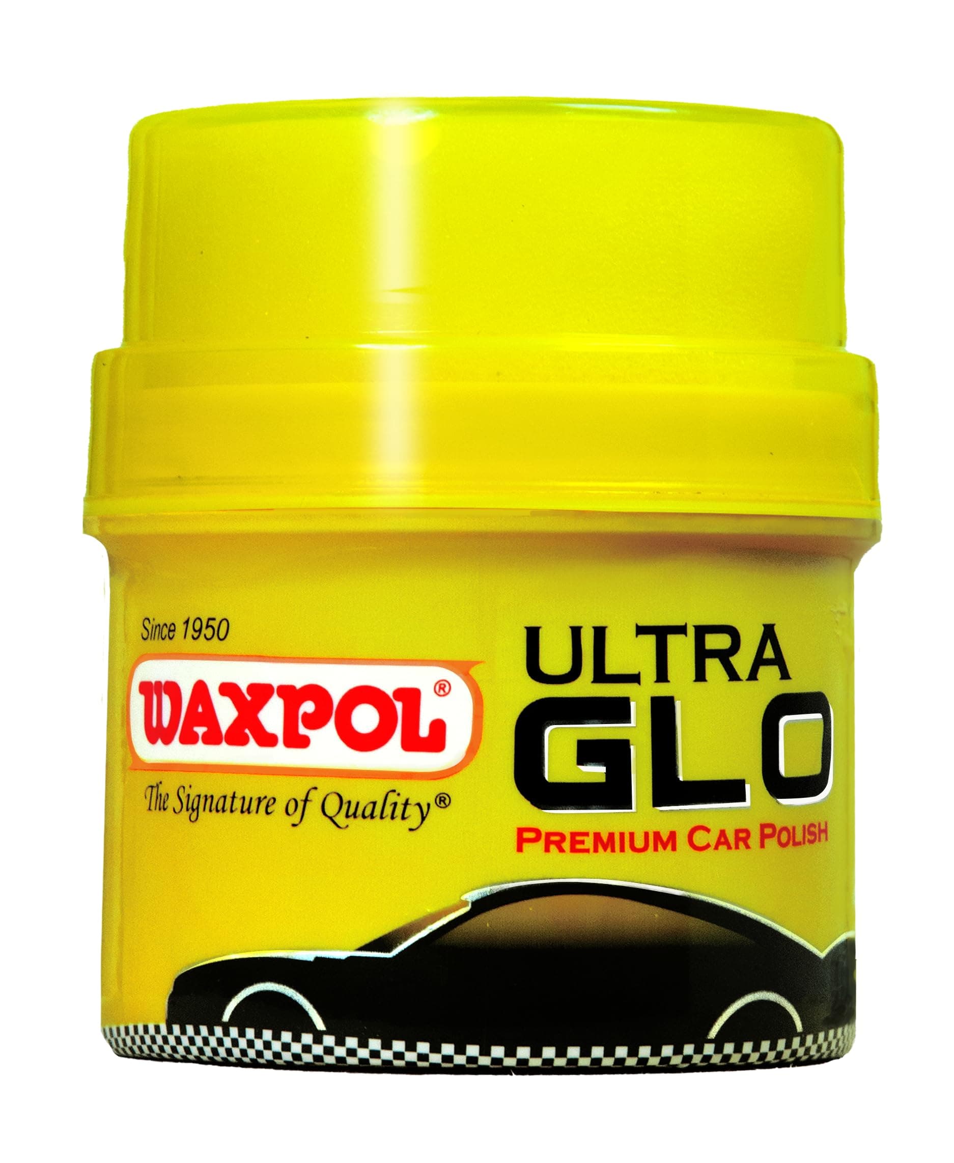 Ultra Glo Premium Car Polish Paste Wax 100 Gm, Cpp 250, Yellow, 100 Gram